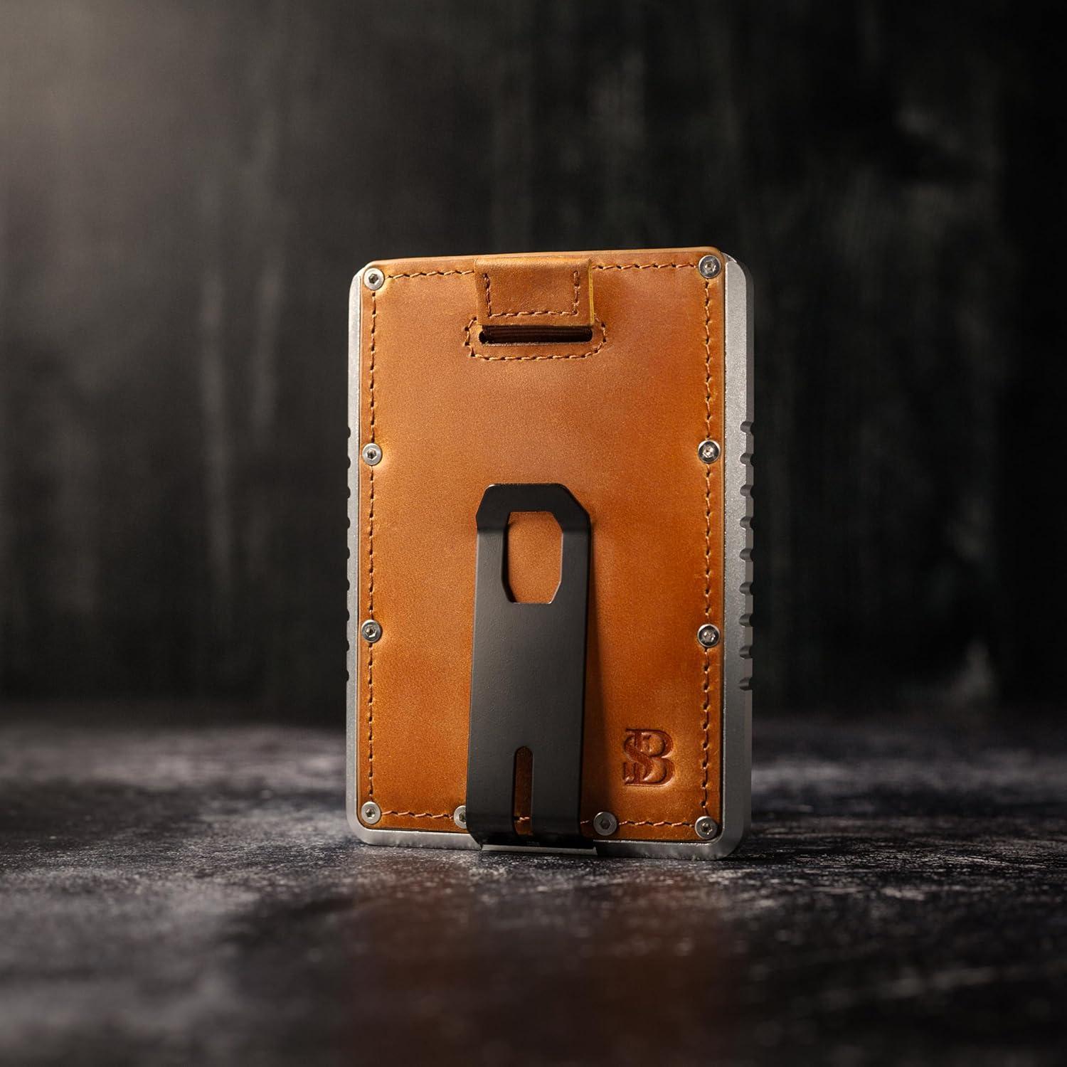 Cartera Slim RFID SERMAN BRANDS Raptor - Minimalista 9.9x7.1cm