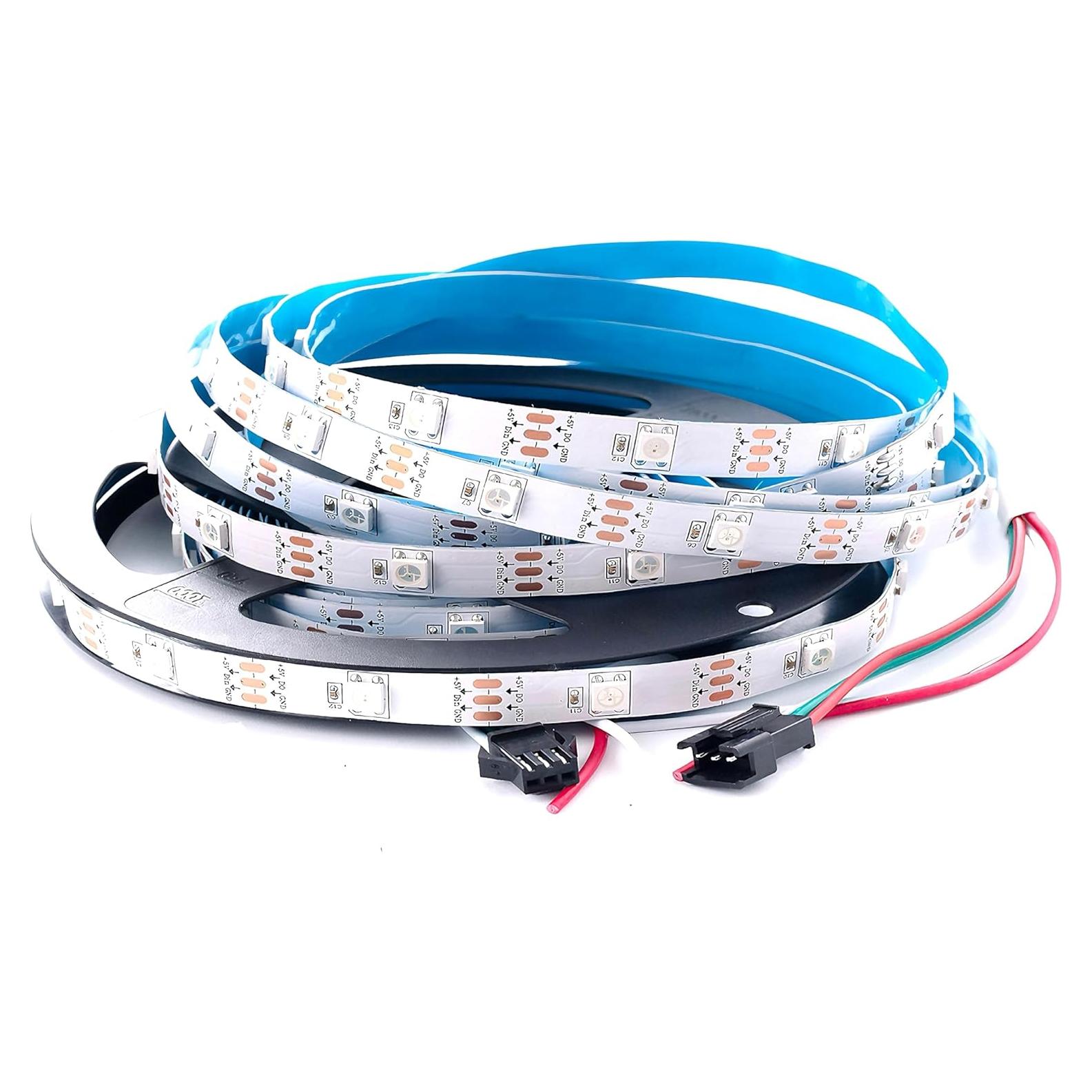 Tira LED WS2812B 5M 150LEDs RGB SMD 5050 No Impermeable