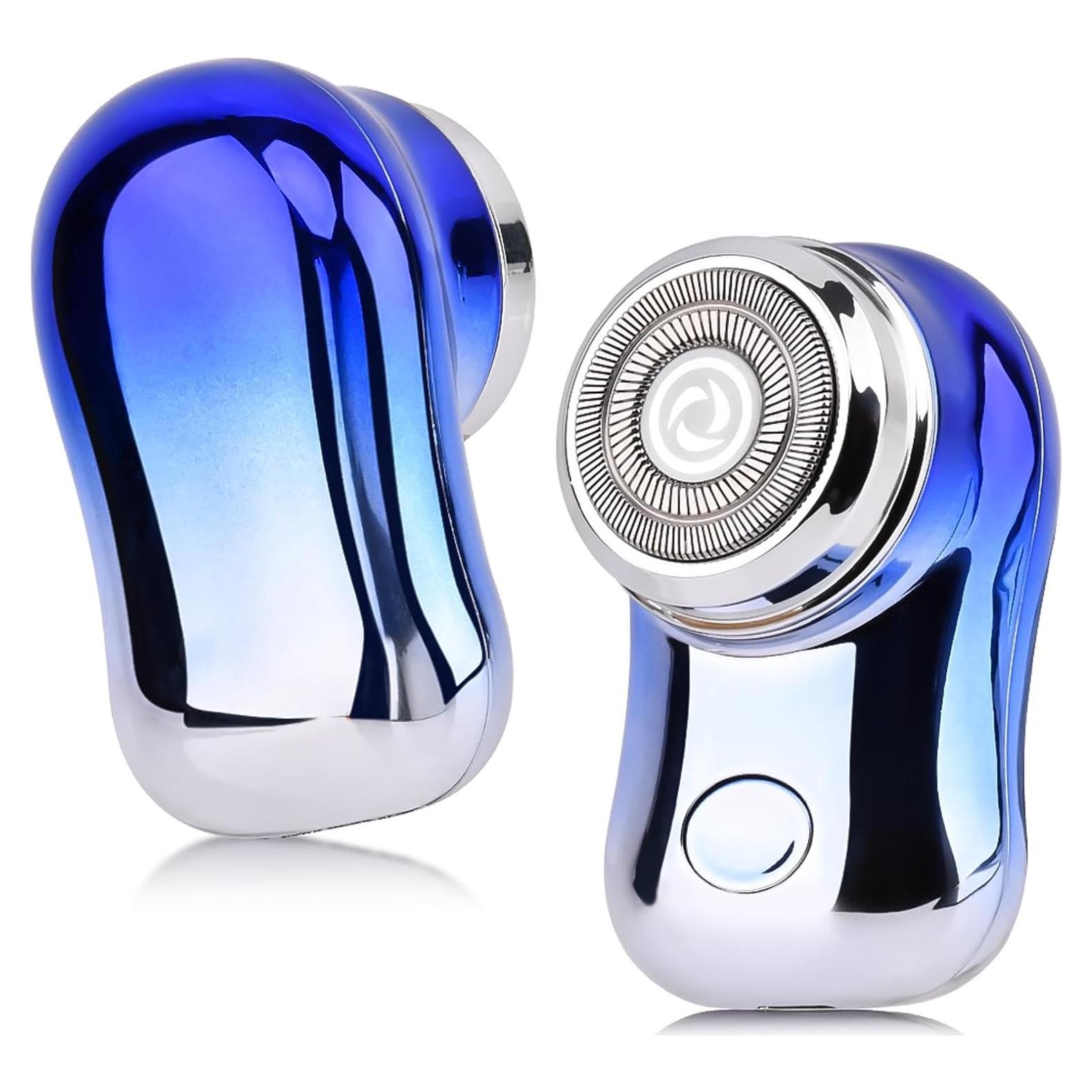 Mini Afeitadora Eléctrica Portátil JIANWEI HA08283 Azul