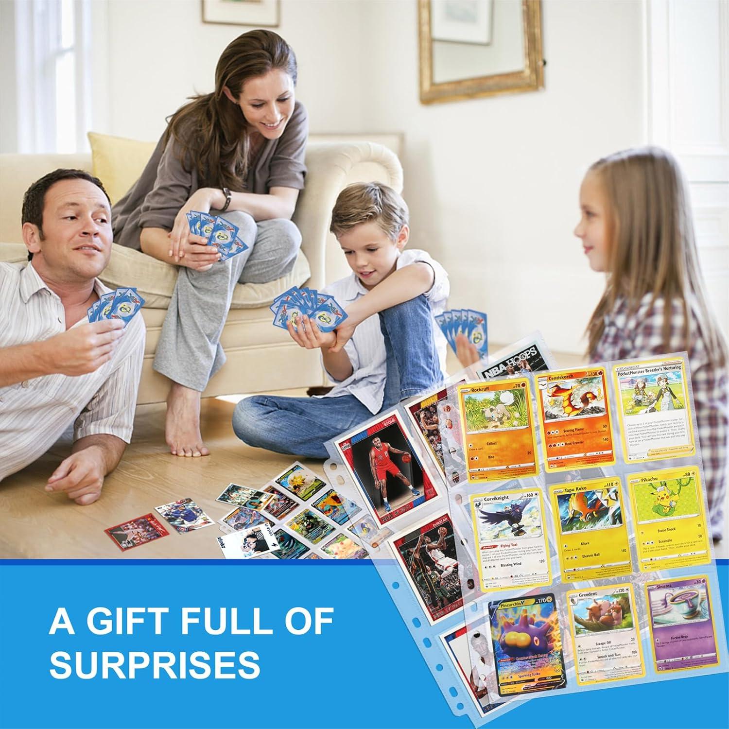 Fundas de Tarjetas ABLY 30 Páginas Doble Cara 540 Bolsillos