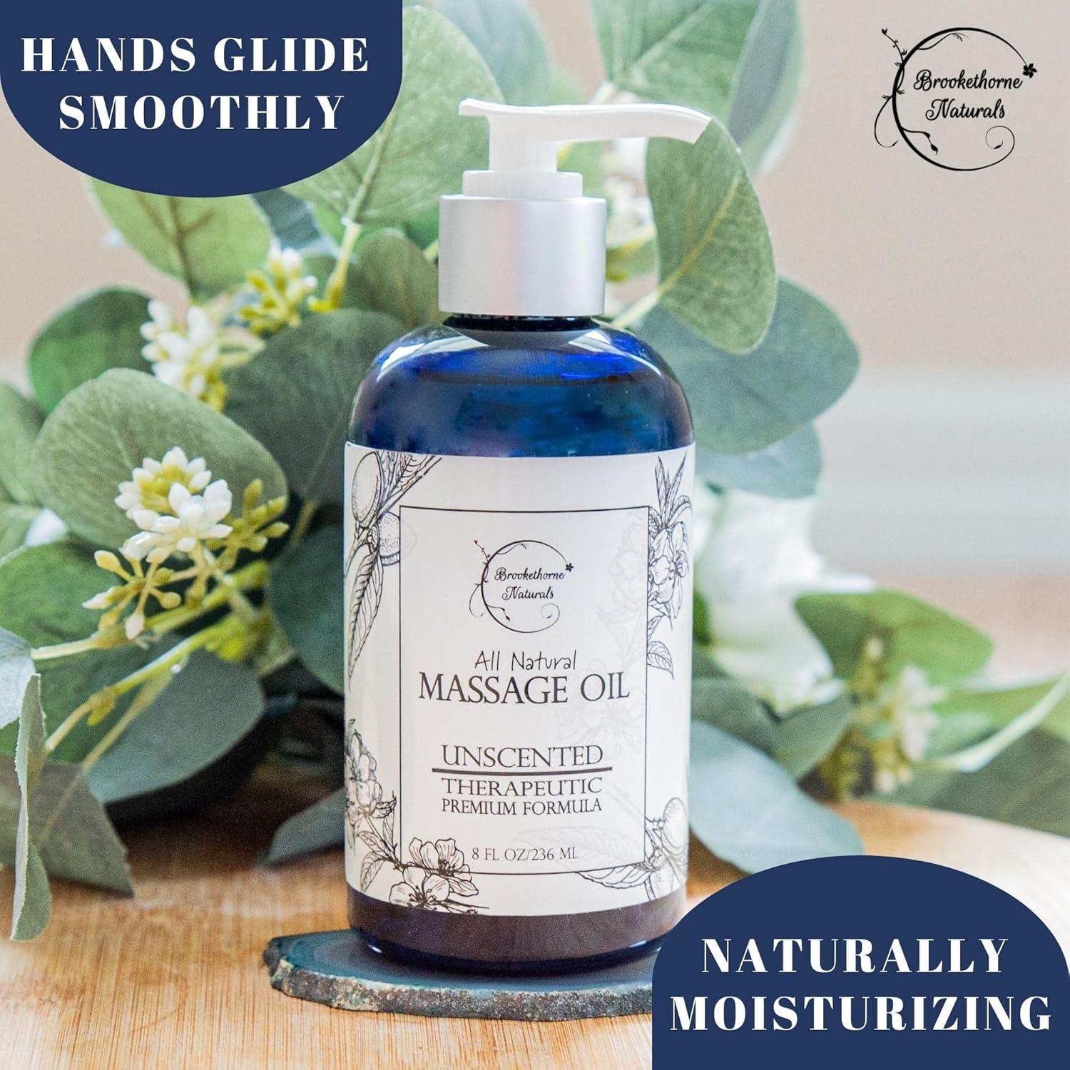 Aceite de Masaje Sin Fragancia Brookethorne 250ml Natural