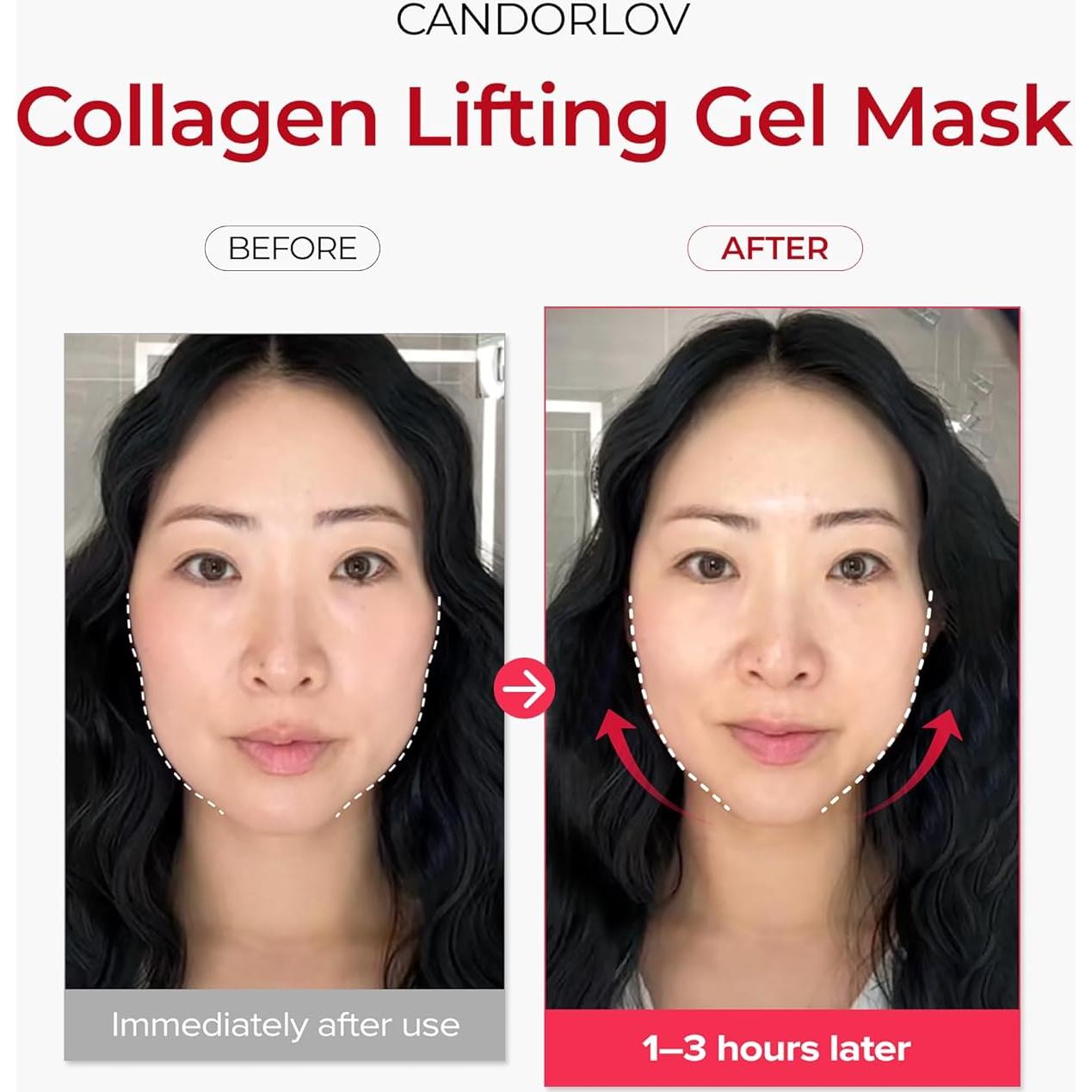 Dúo de Colágeno Coreano CDL CANDORLOV - Mascarilla y Crema Hidratante
