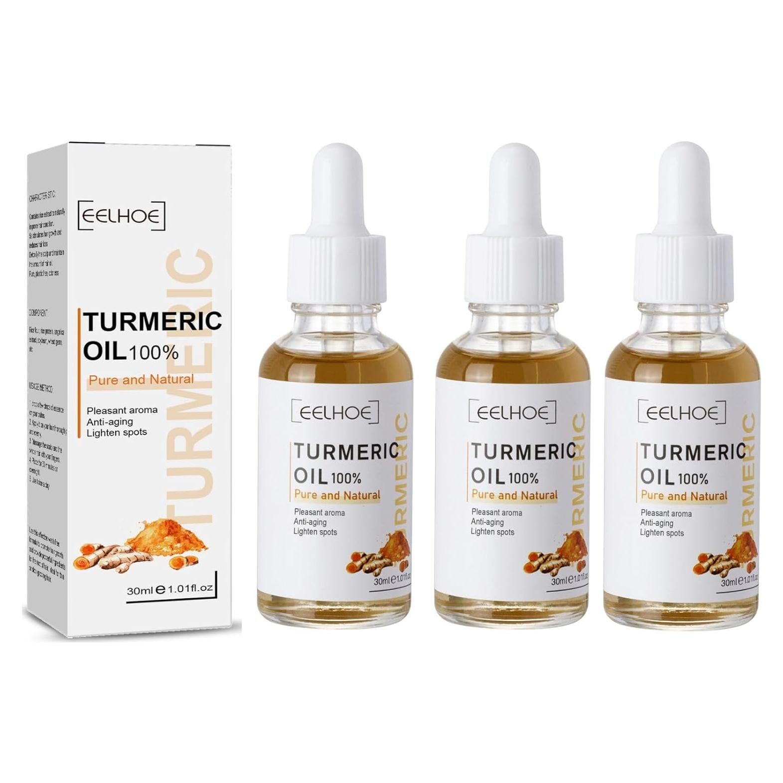 Suero Facial de Cúrcuma Aiwenchen 30ml - Corrector de Manchas