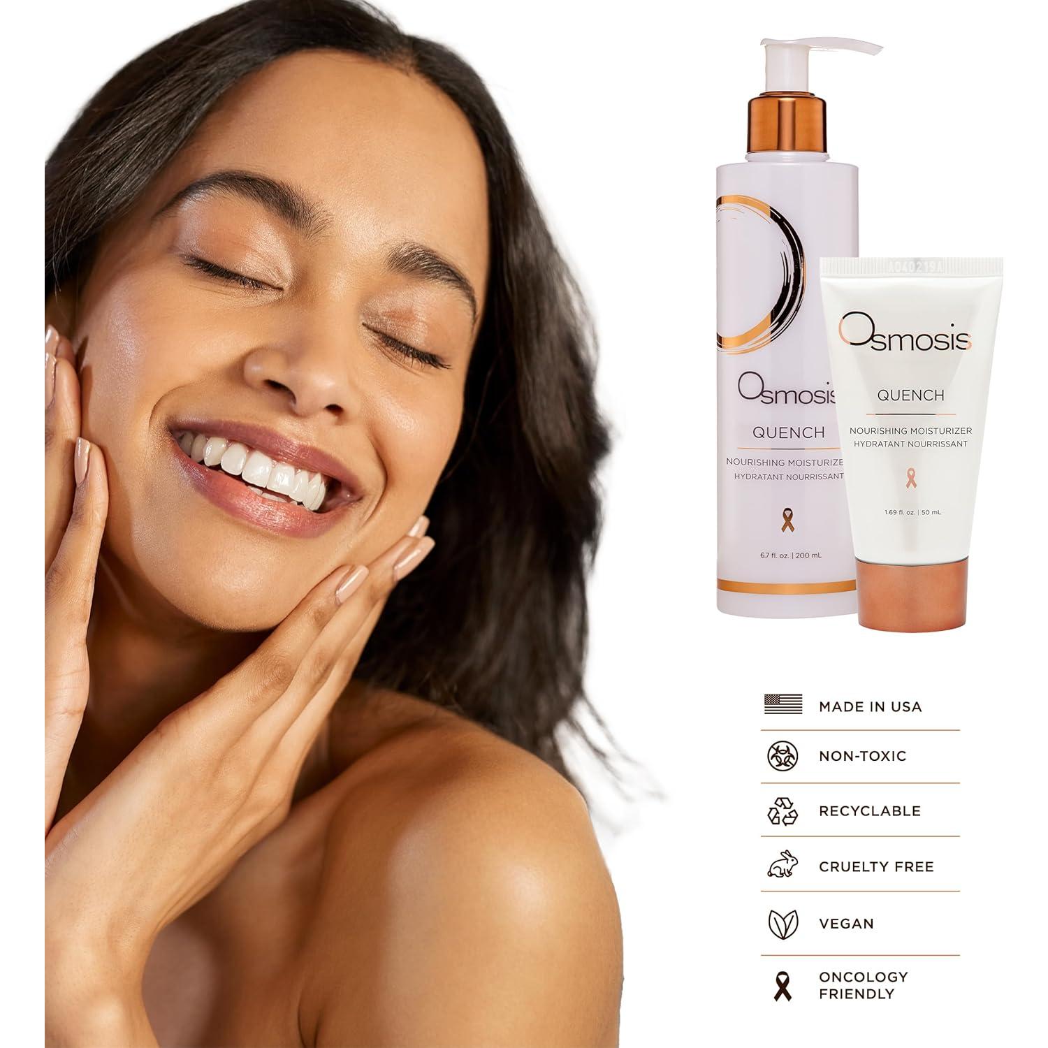 Hidratante Facial Diario Osmosis Quench 50 ml Piel Seca a Normal