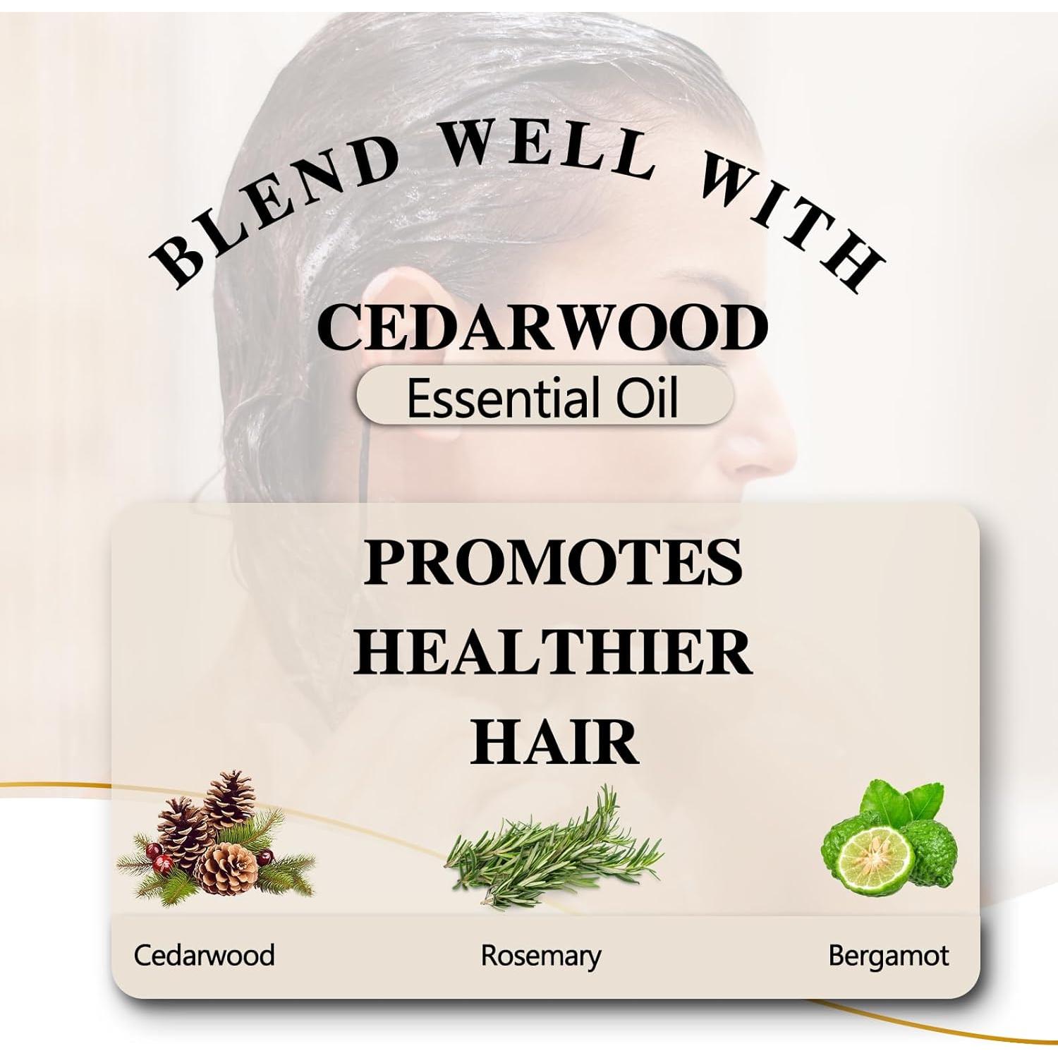 Aceite Esencial de Madera de Cedro EUQEE 118 mL con Gotero