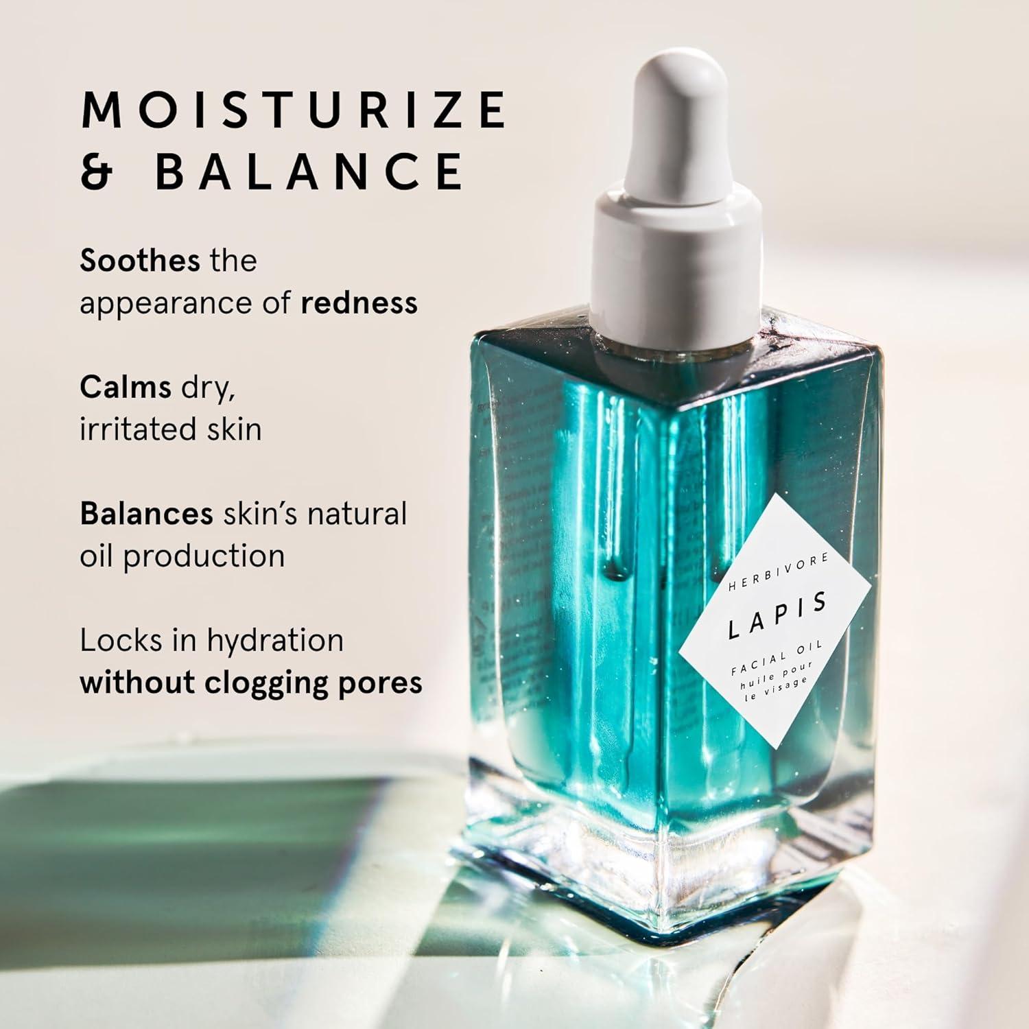 Aceite Facial Equilibrante Herbivore Lapis 50 ml - Piel Acnéica