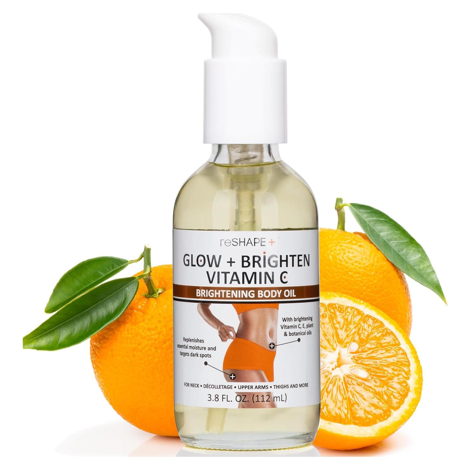 Aceite Corporal Iluminador Reshape+ 112 ml Vitamina C y E