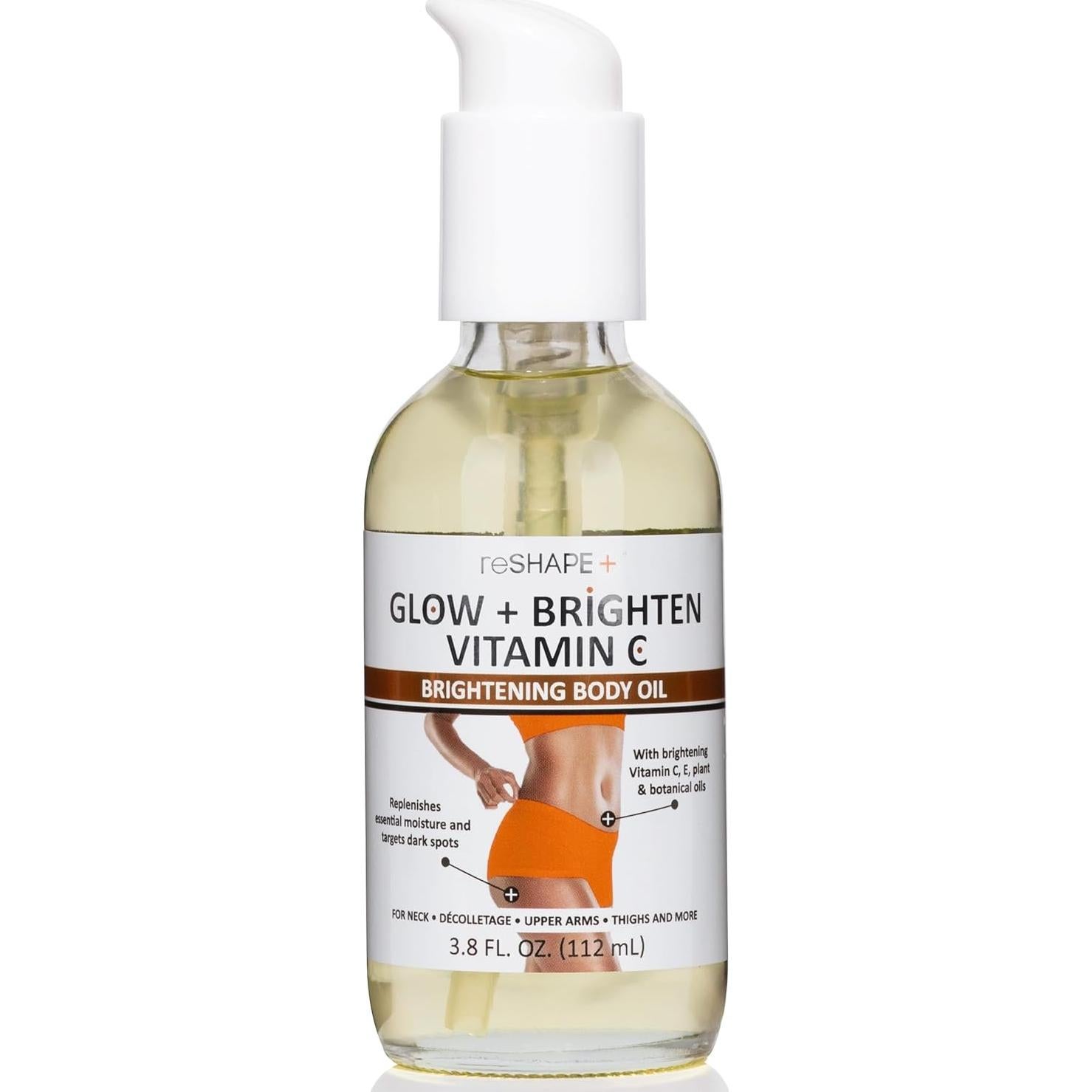 Aceite Corporal Iluminador Reshape+ 112 ml Vitamina C y E