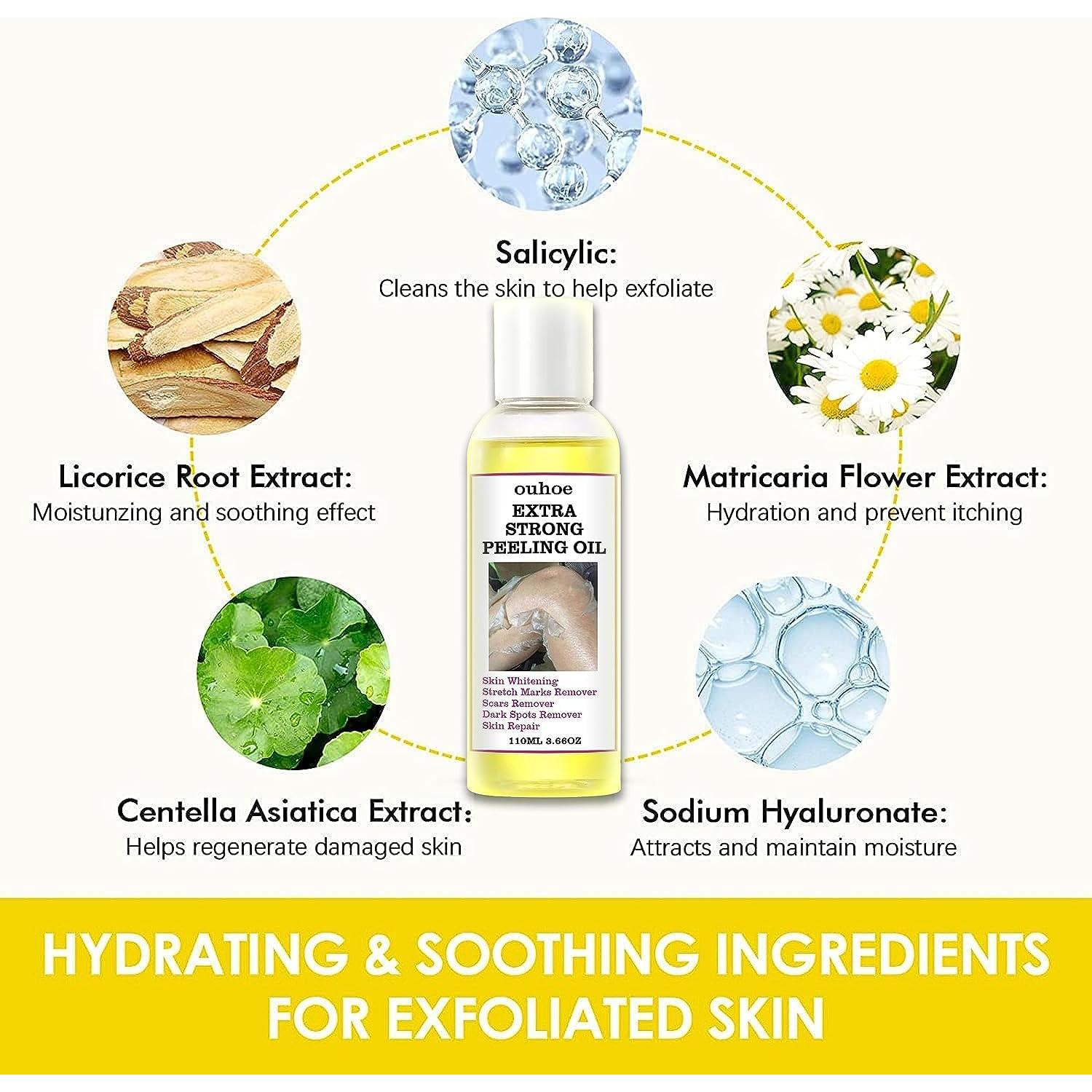 Aceite Exfoliante Amarillo Genérico 110ml - Piel Suave y Radiante