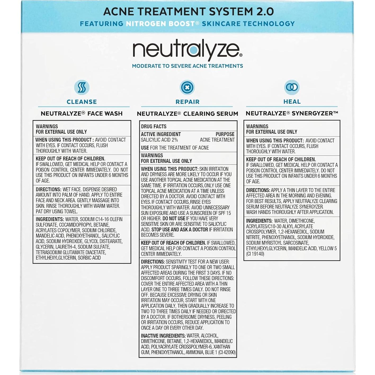 Kit de Tratamiento para Acné Moderado a Severo - Neutralyze