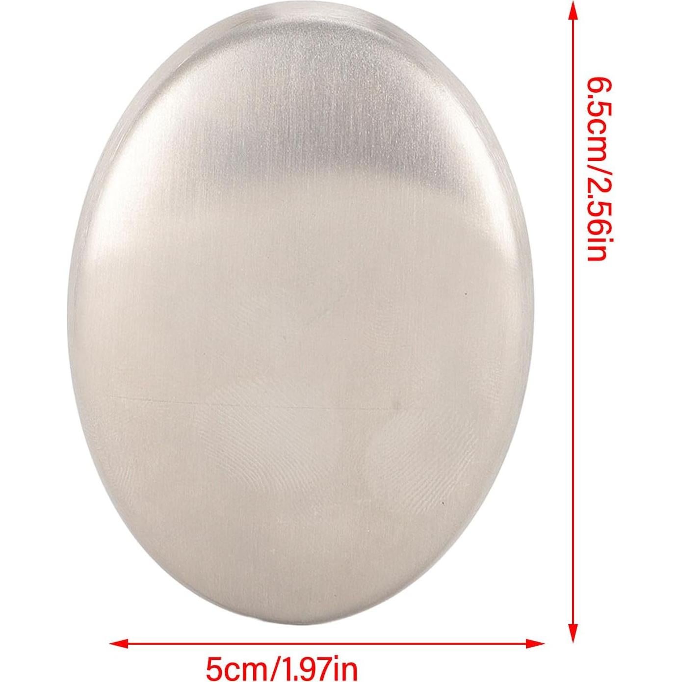 Jabón de Acero Inoxidable HERCHR - Eliminador de Olores (3 Piezas)