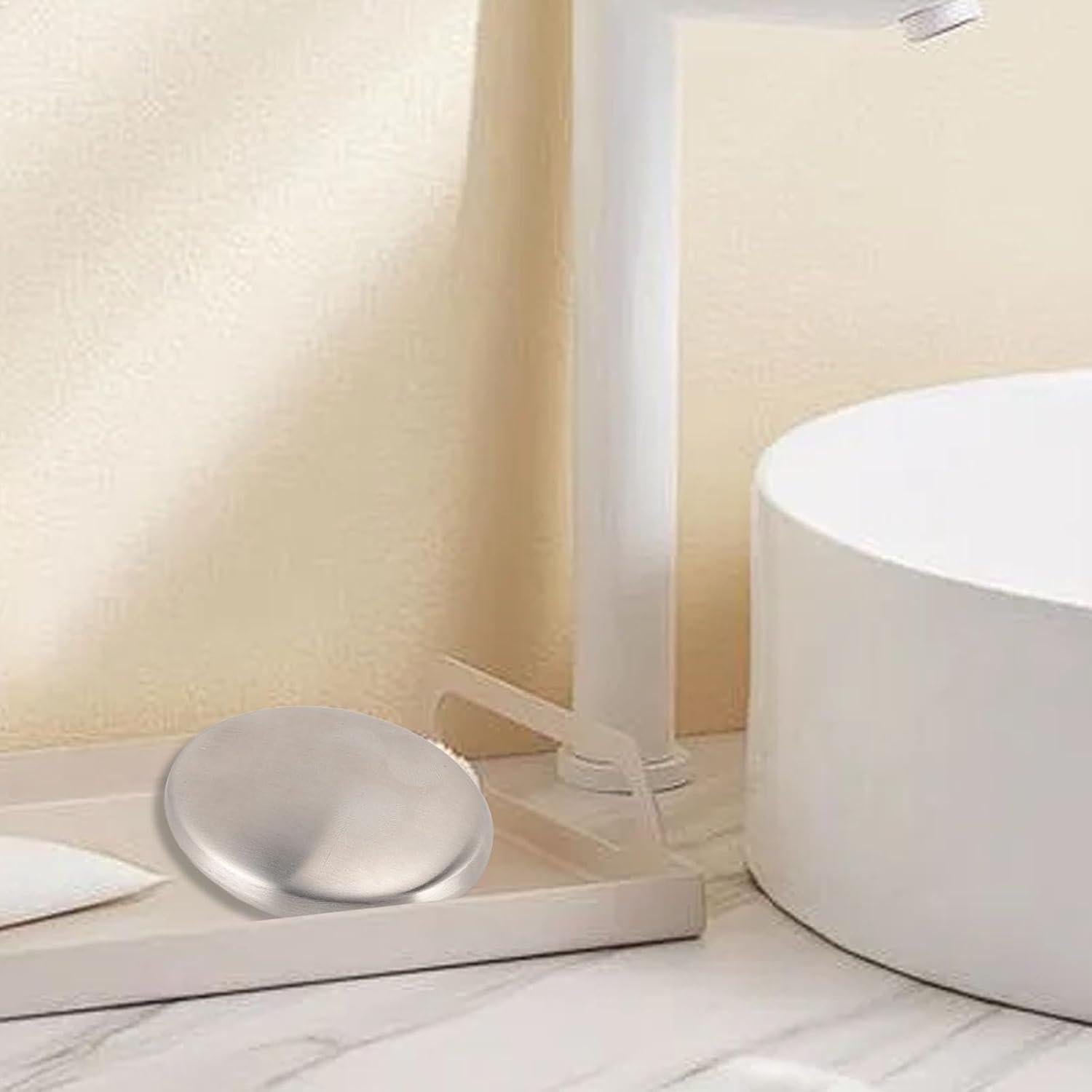 Jabón de Acero Inoxidable HERCHR - Eliminador de Olores (3 Piezas)