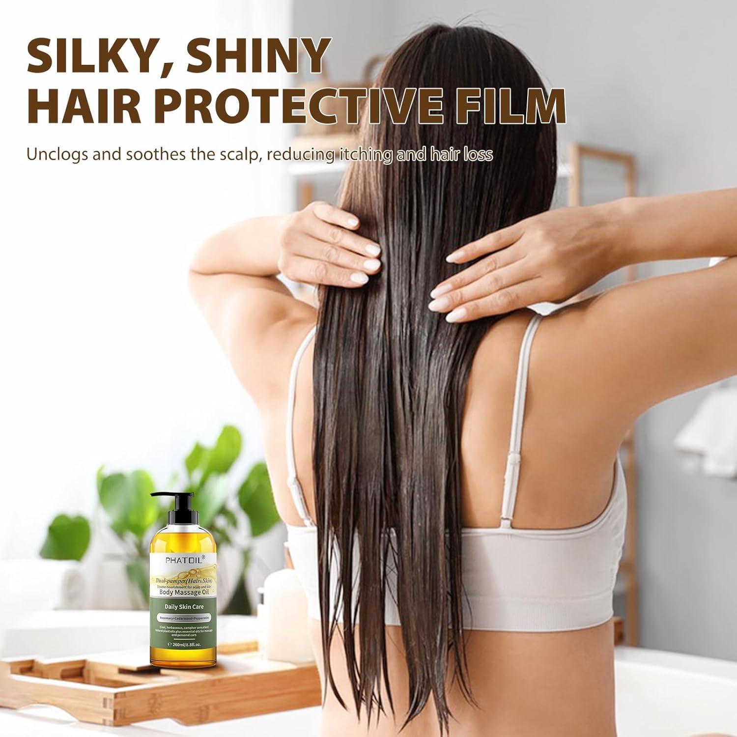 Aceite de Masaje Corporal PHATOIL Dual-Pamper 260 ml