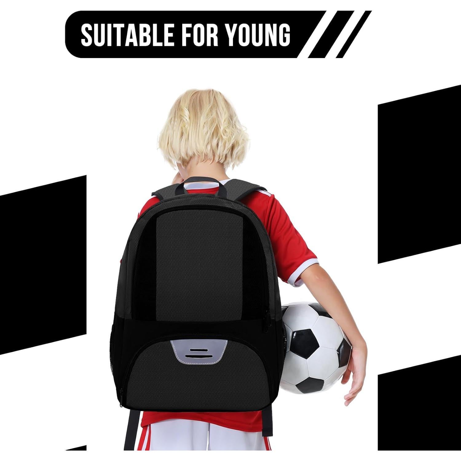 Mochila Deportiva Hsmihair para Fútbol y Baloncesto 27.5L