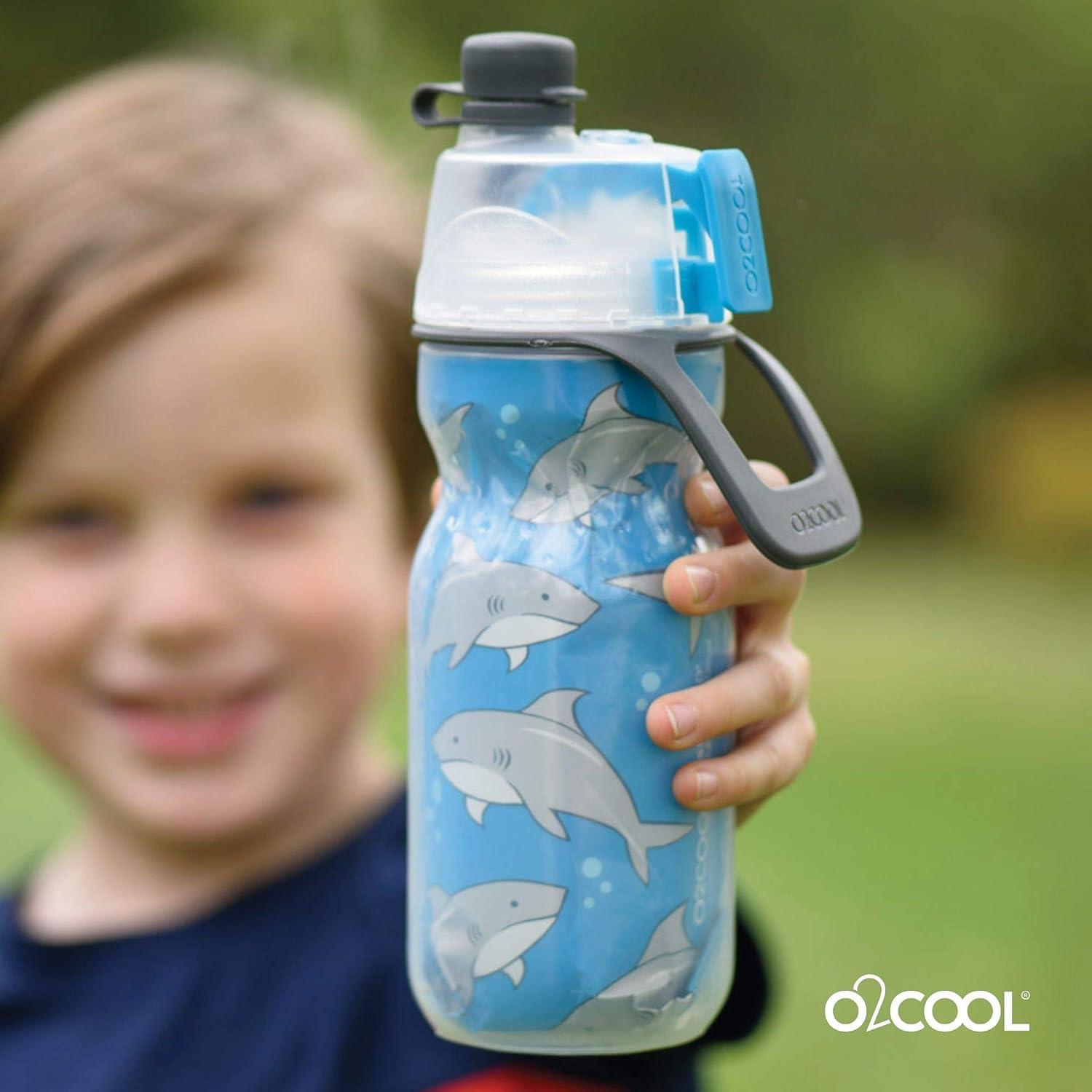 Botella de Agua Deportiva O2COOL Kids Mist N Sip 0.35 L