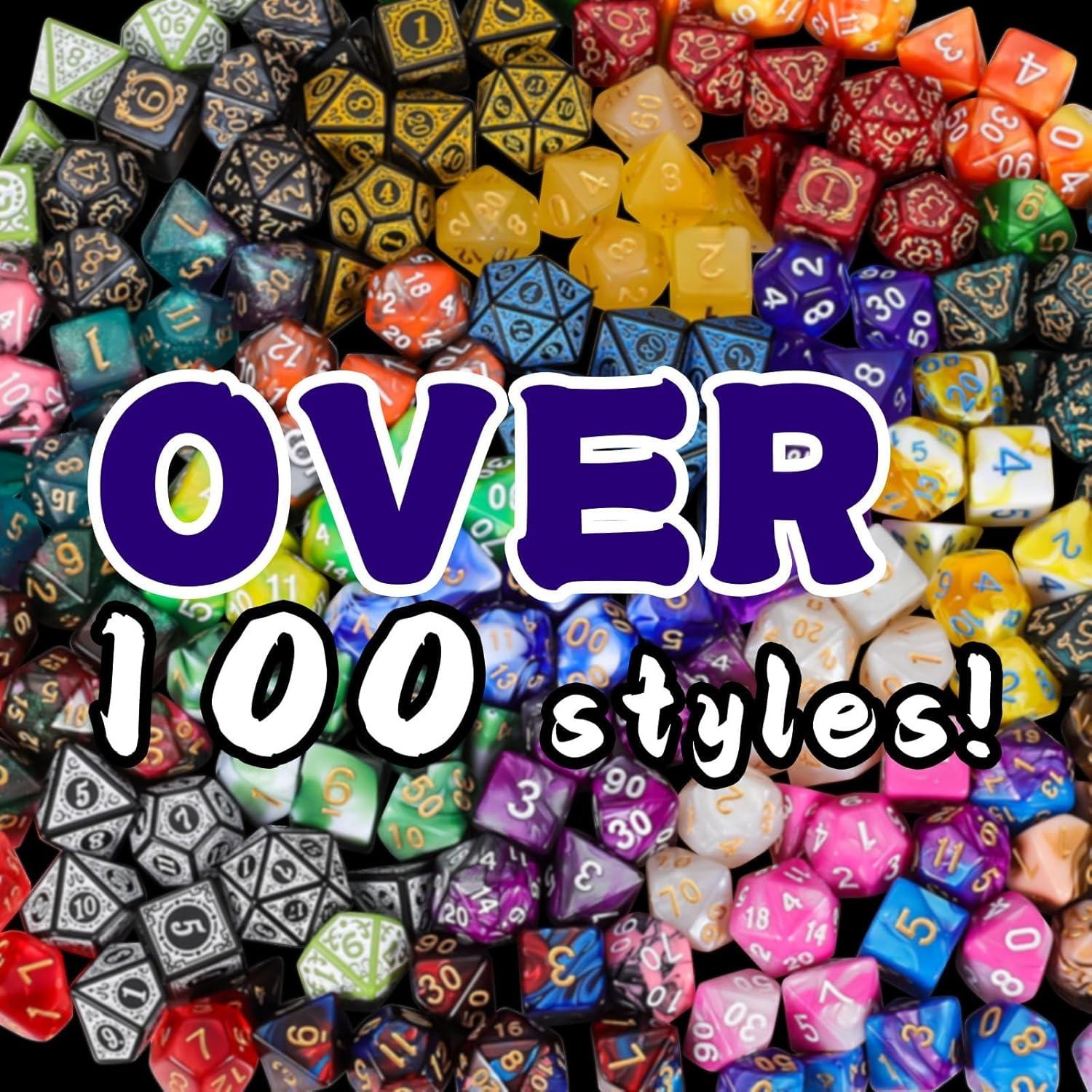 QMAY Set de Dados Poliedricos Misteriosos - 8 Piezas D&D