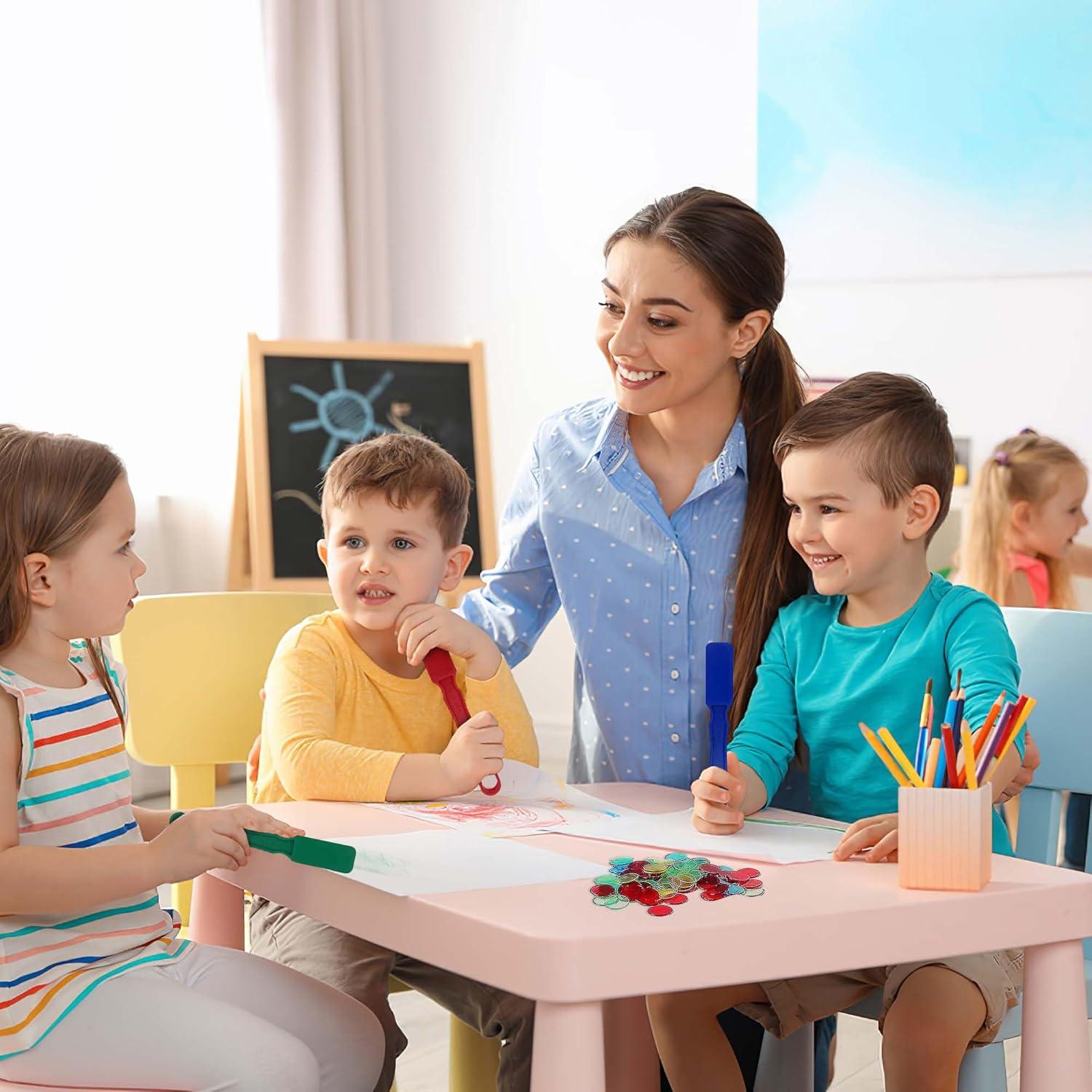 Juego de 12 Varitas Magnéticas de Bingo Mr. Chips - Hecho en EE. UU.