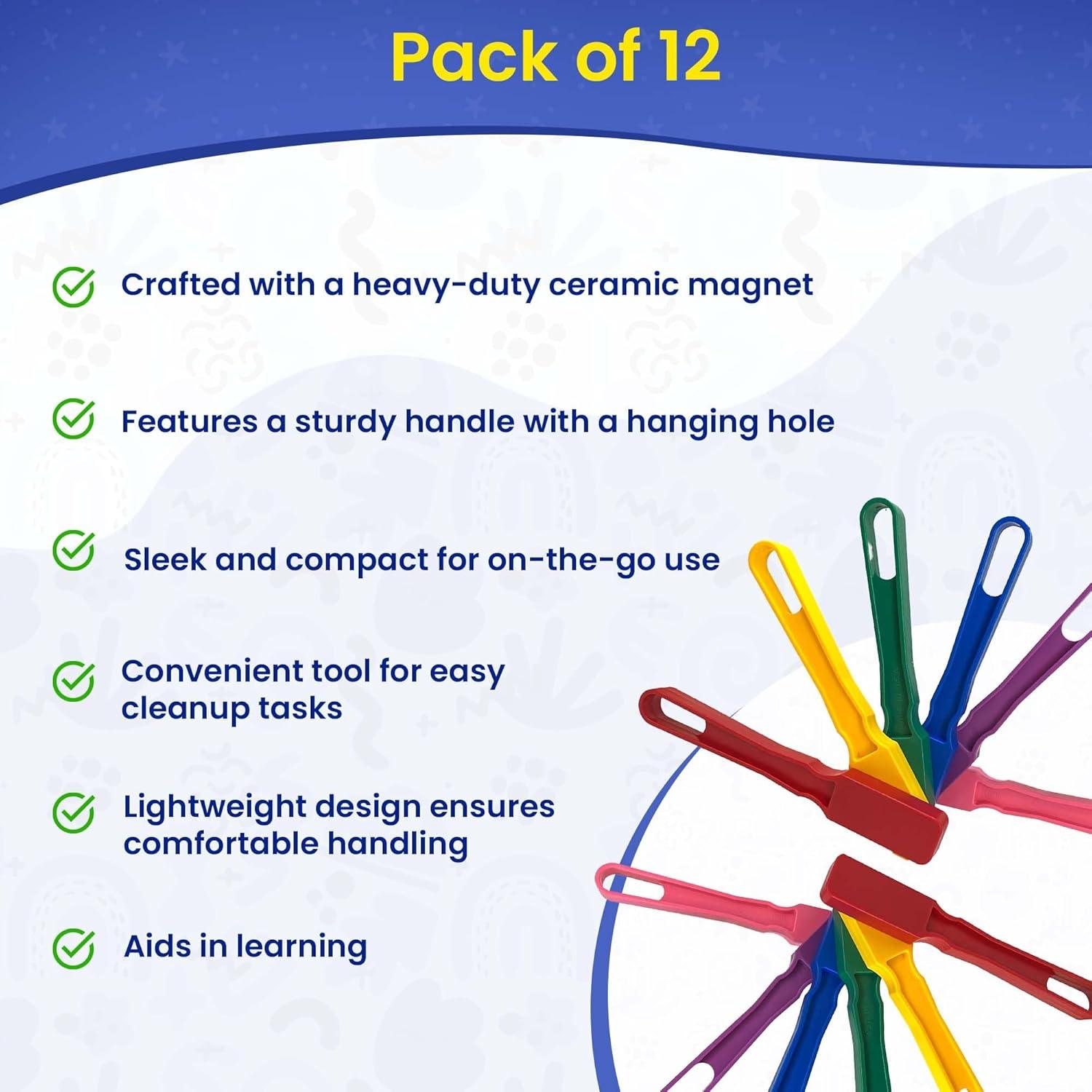 Juego de 12 Varitas Magnéticas de Bingo Mr. Chips - Hecho en EE. UU.