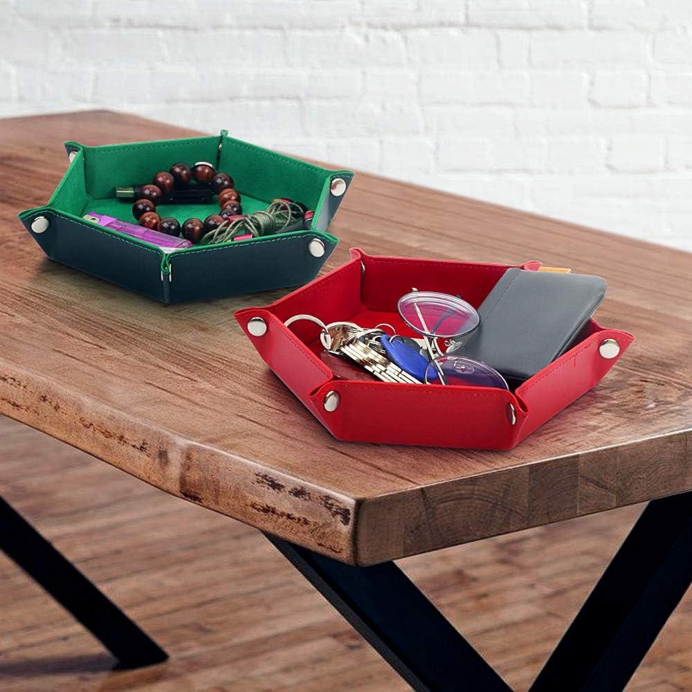 Bandeja de Dados Plegable K.T. Elegante 6 Piezas Hexagonal