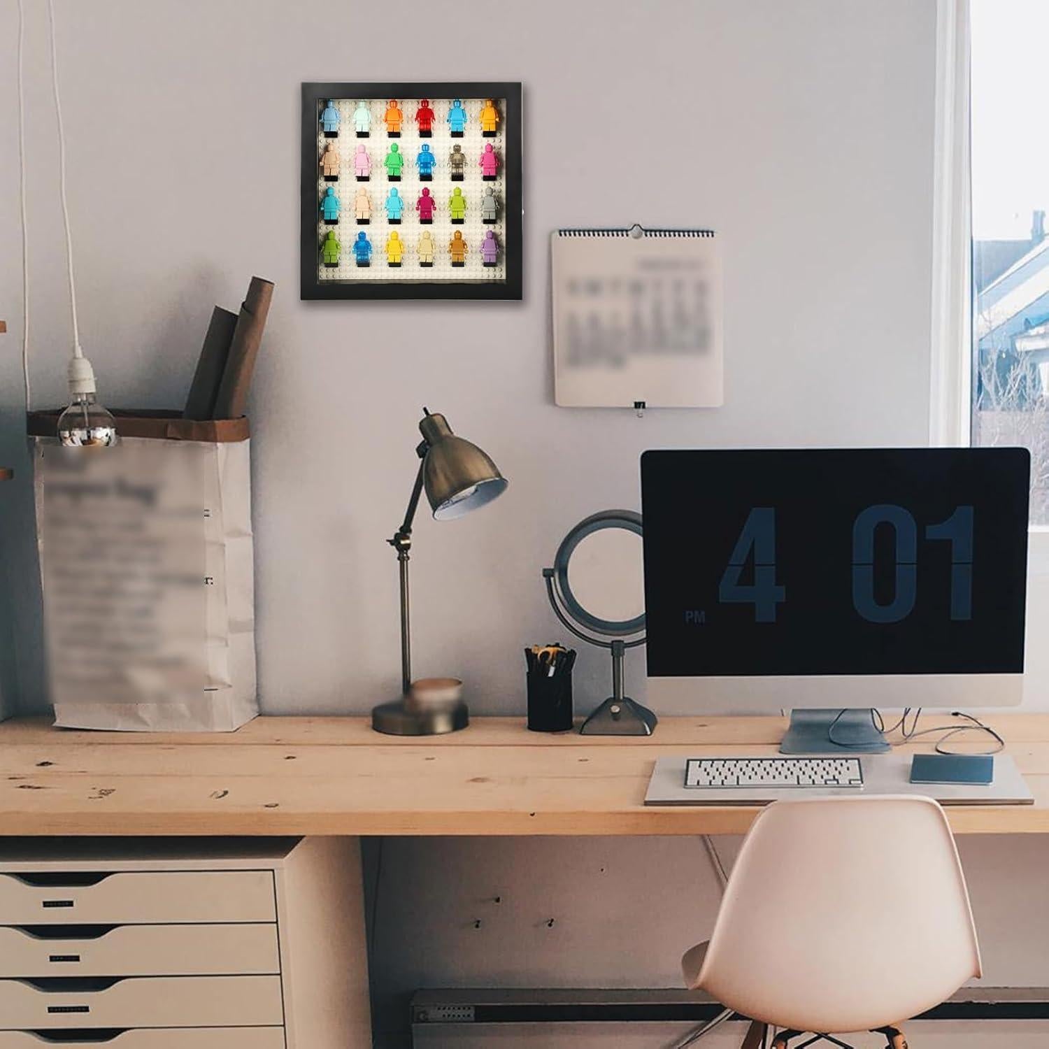 Estuche de Exhibición de Minifiguras VERANI Negro Pequeño
