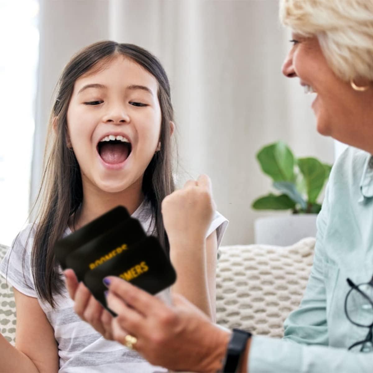 Juego de Cartas de Trivia La Compañía Imagineering Millennials vs Boomers