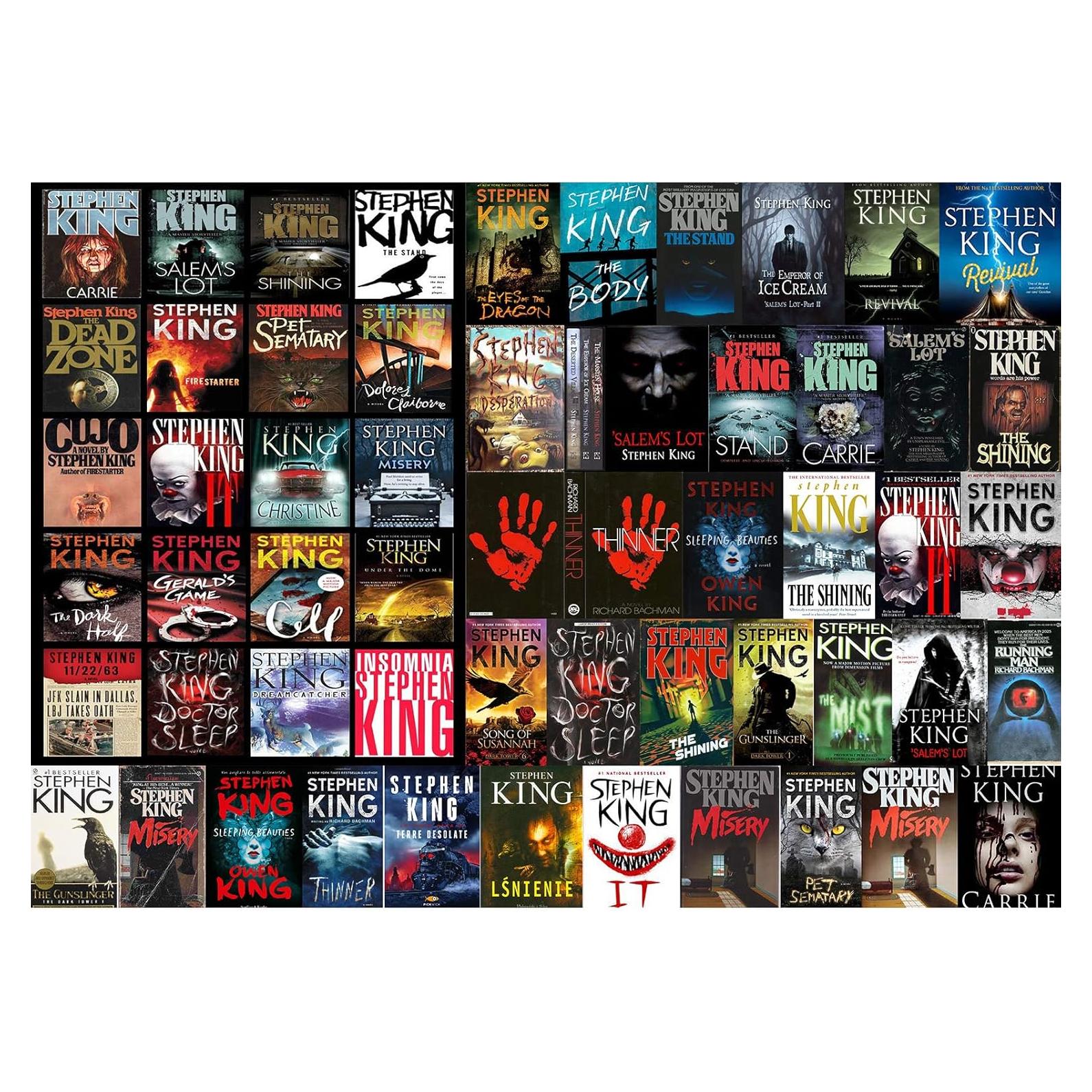 Rompecabezas 1000 Piezas XIECCX Novela de Horror Alta Dificultad