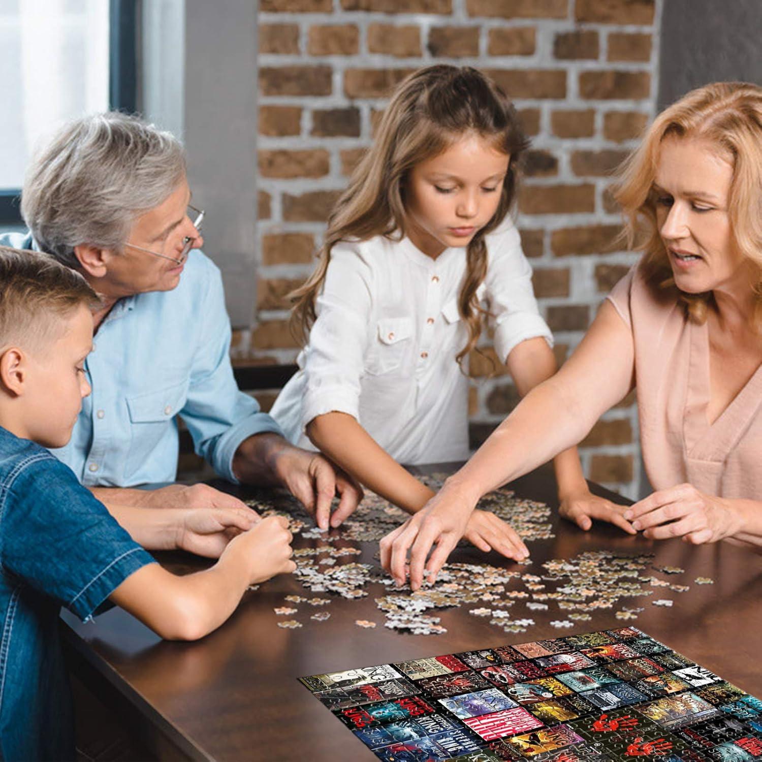 Rompecabezas 1000 Piezas XIECCX Novela de Horror Alta Dificultad