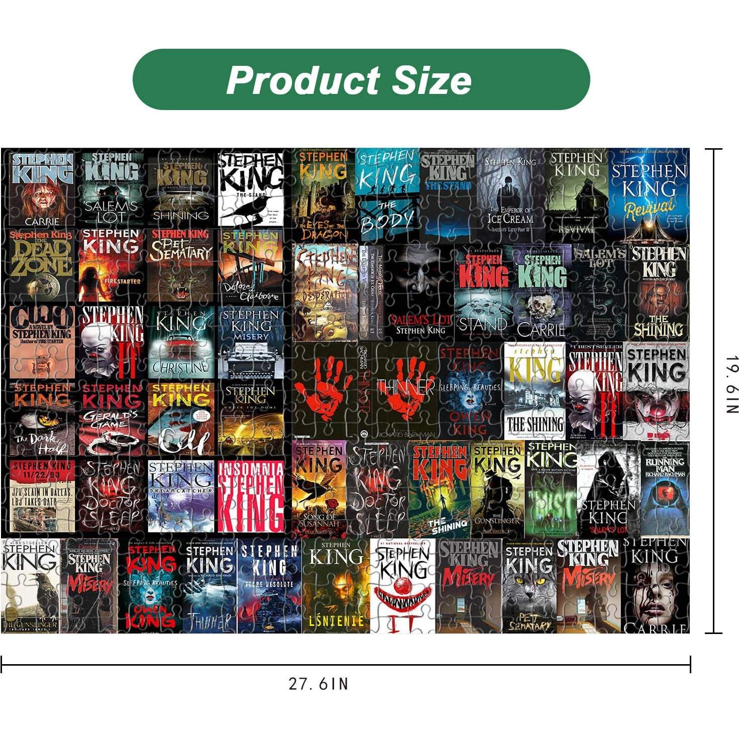 Rompecabezas 1000 Piezas XIECCX Novela de Horror Alta Dificultad