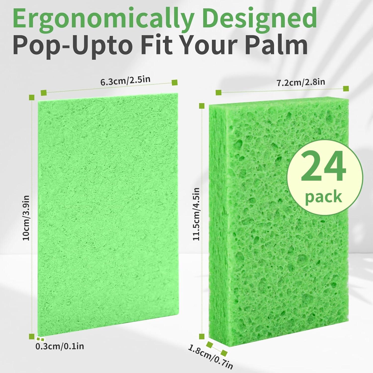 Esponjas de Cocina Biguphate 24 PCS Celulosa Ecológicas