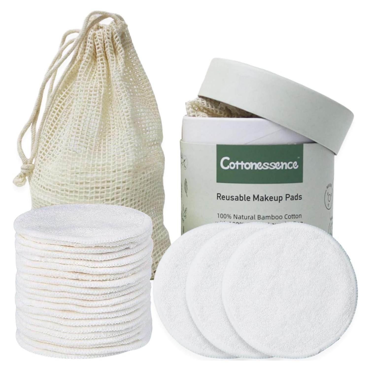 Discos Desmaquillantes Reutilizables Cottonessence - 25 Unidades