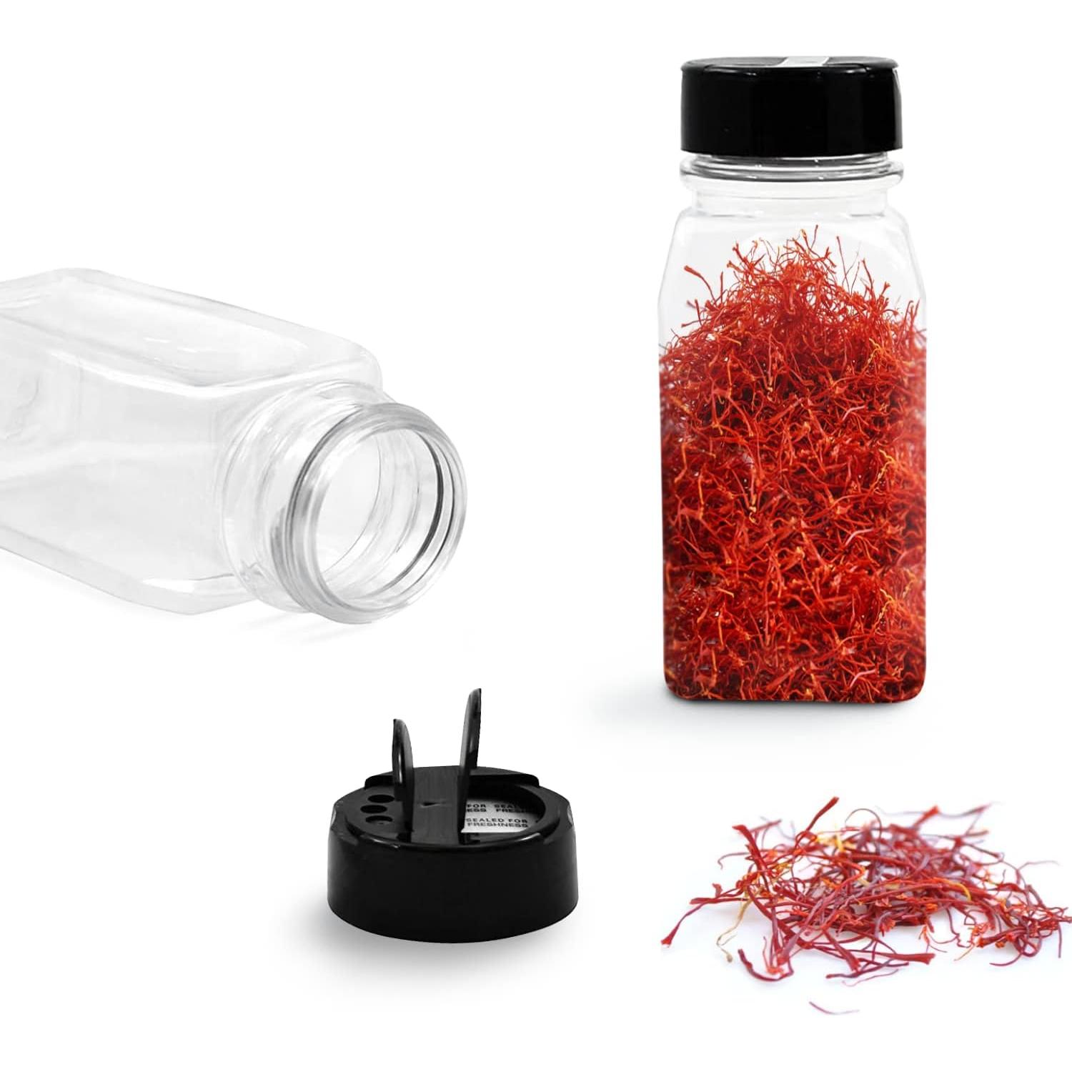 Tarros de Especias RoyalHouse 6 Piezas 414 ml Tapa Negra