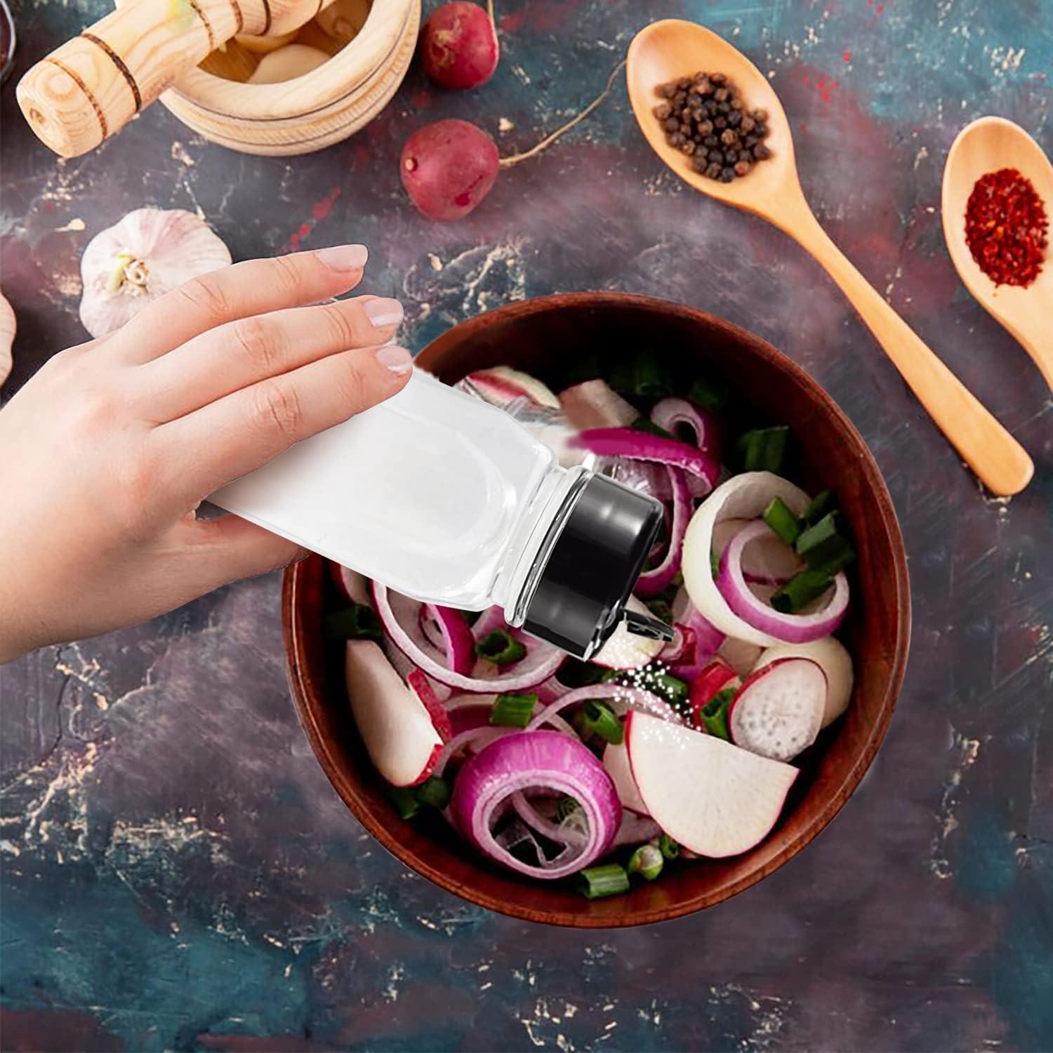 Tarros de Especias RoyalHouse 6 Piezas 414 ml Tapa Negra