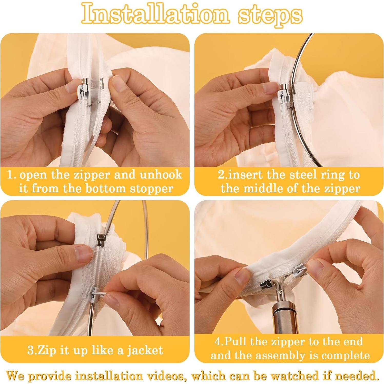 Colador de Malla Fina WMKGG con Marco de Acero Inoxidable 12.57 cm