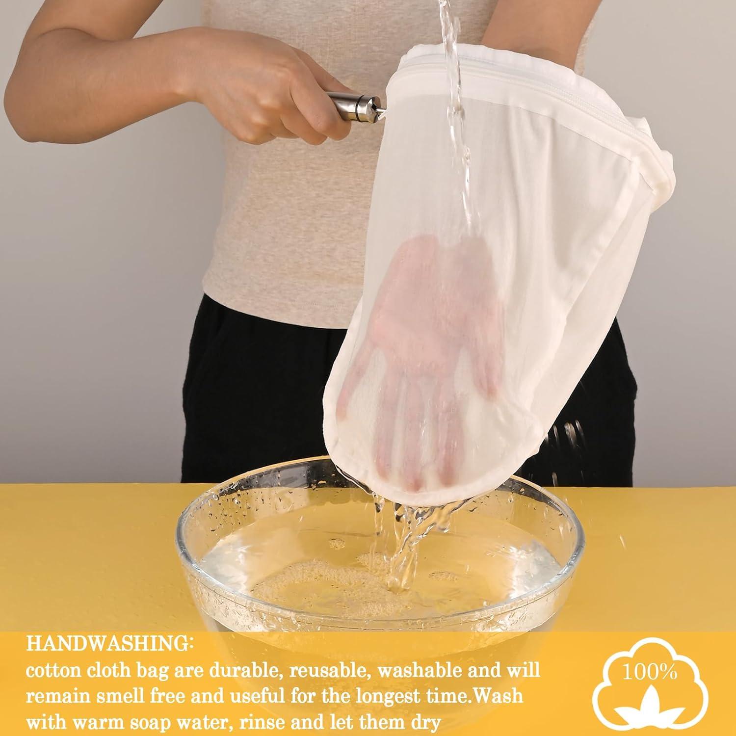 Colador de Malla Fina WMKGG con Marco de Acero Inoxidable 12.57 cm