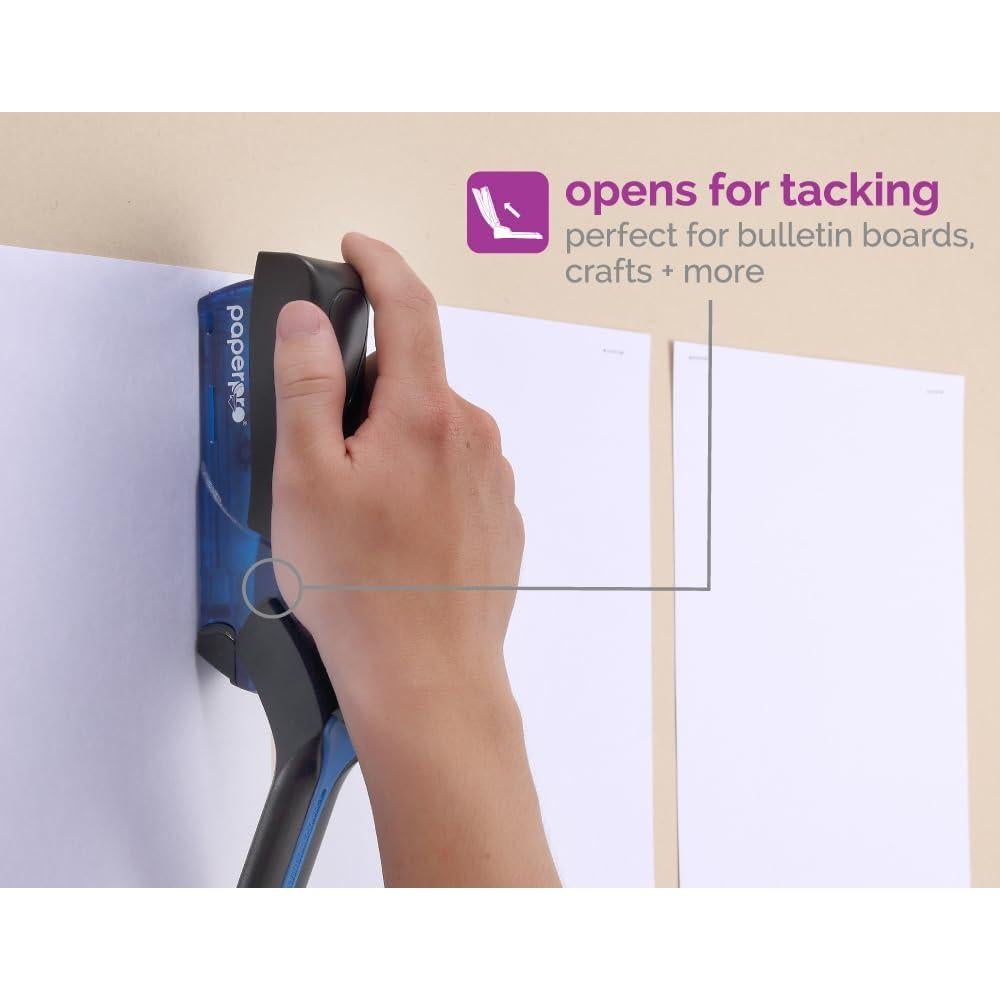 Grapadora Compacta PaperPro 15 Hojas Sin Esfuerzo - Ideal Artritis