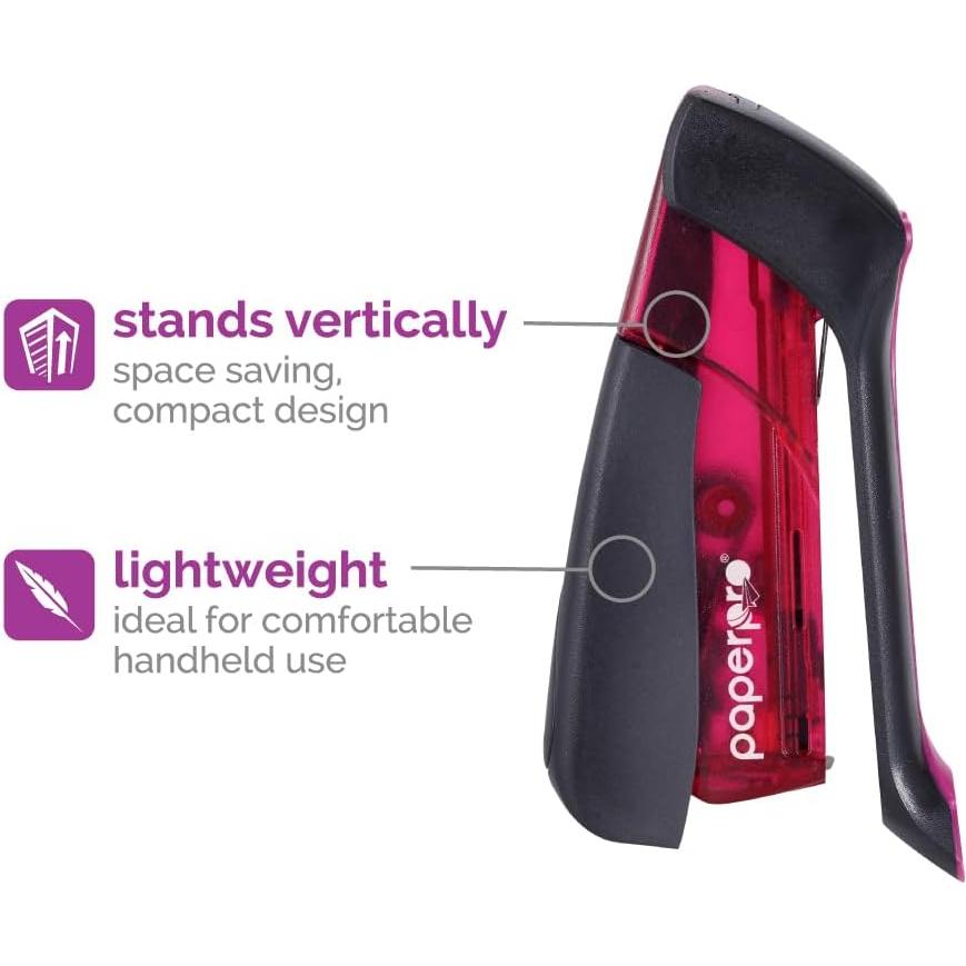 Grapadora Compacta PaperPro 15 Hojas Sin Esfuerzo - Ideal Artritis