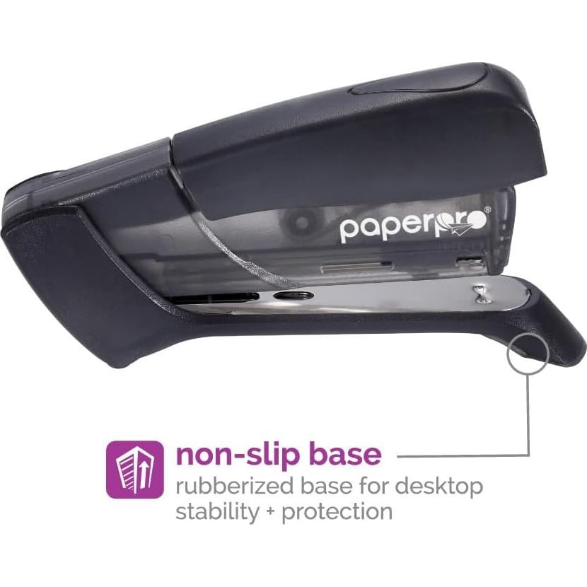 Grapadora Compacta PaperPro 15 Hojas Sin Esfuerzo - Ideal Artritis