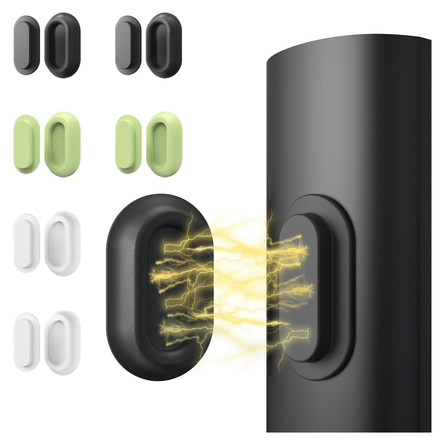 Soporte Magnético Autoadhesivo para Control Remoto Vaszu - 6 Unidades