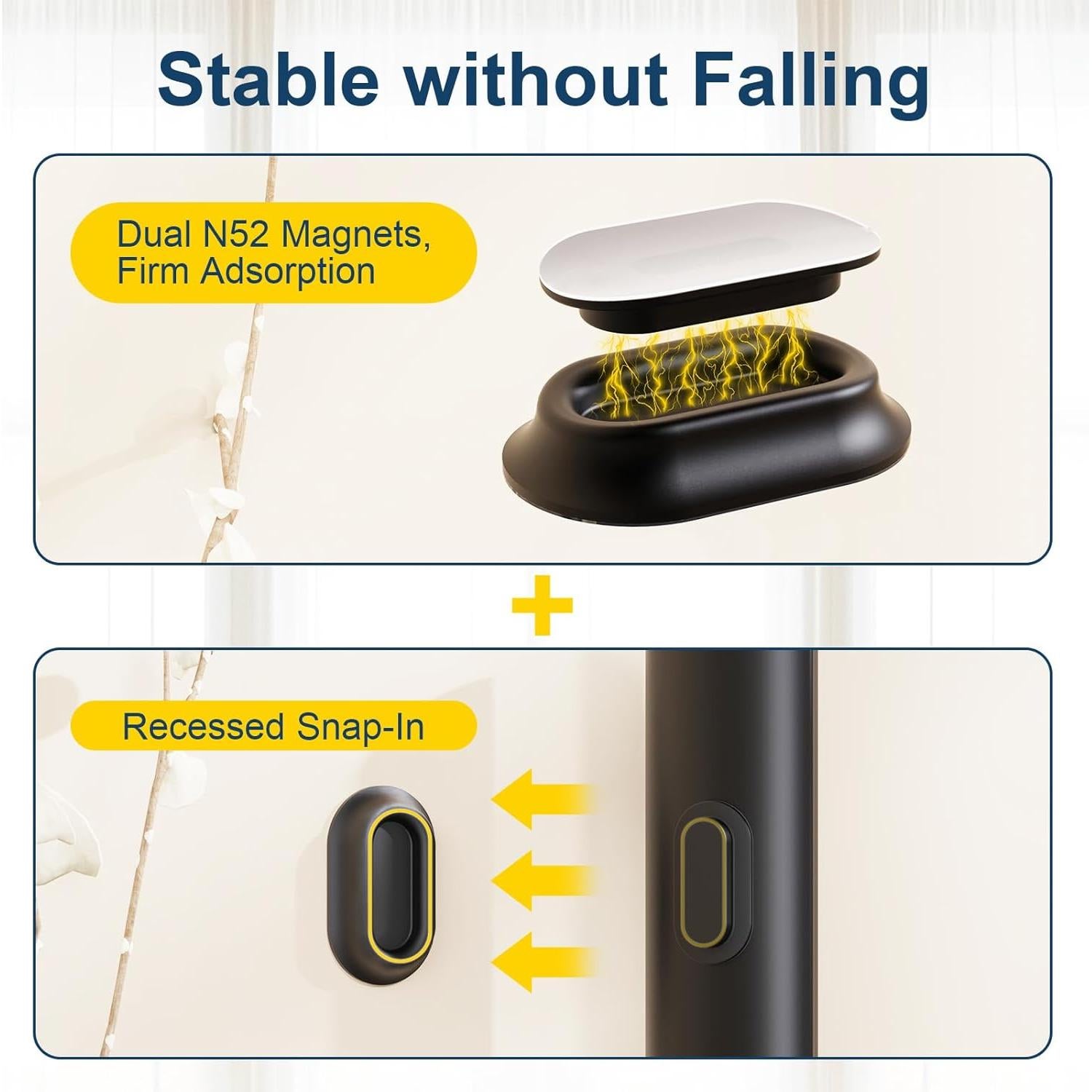 Soporte Magnético Autoadhesivo para Control Remoto Vaszu - 6 Unidades