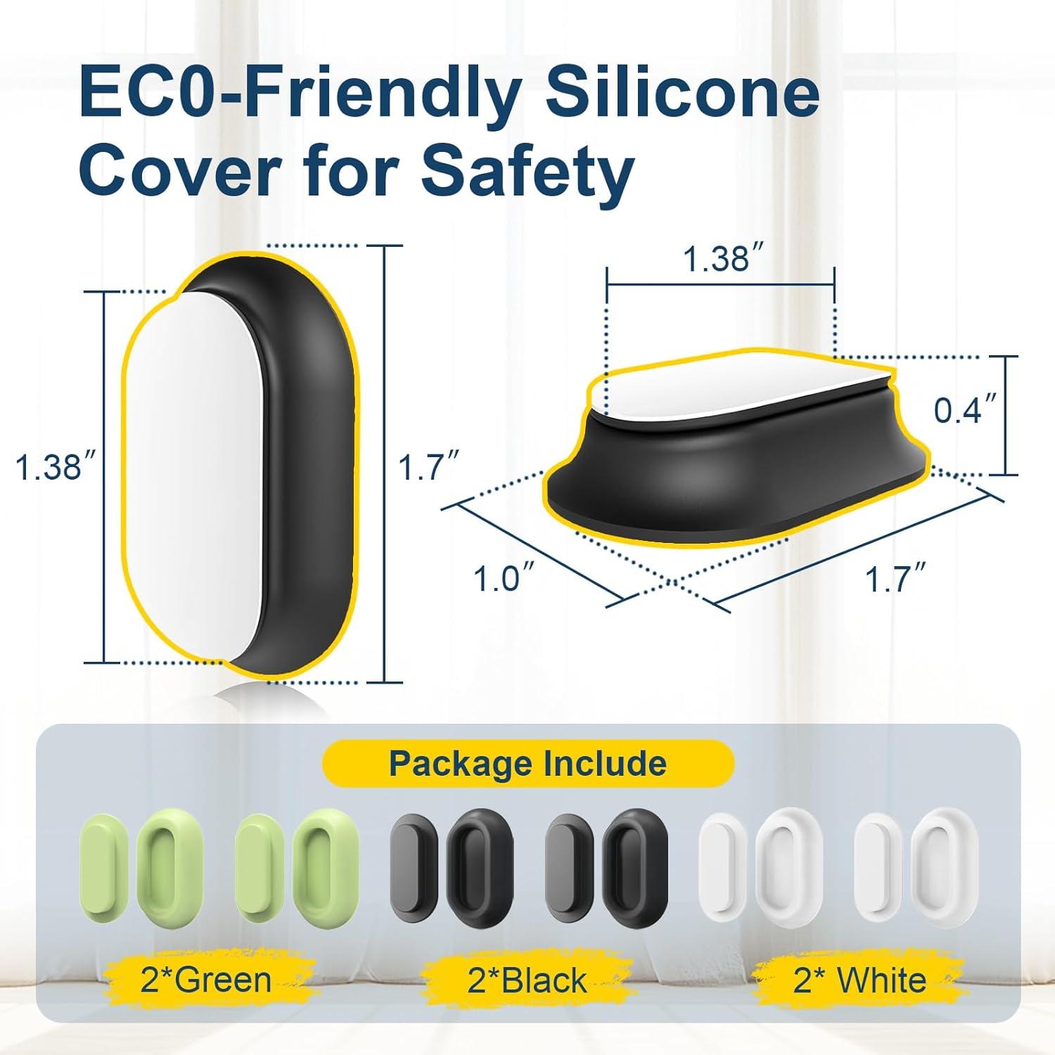Soporte Magnético Autoadhesivo para Control Remoto Vaszu - 6 Unidades