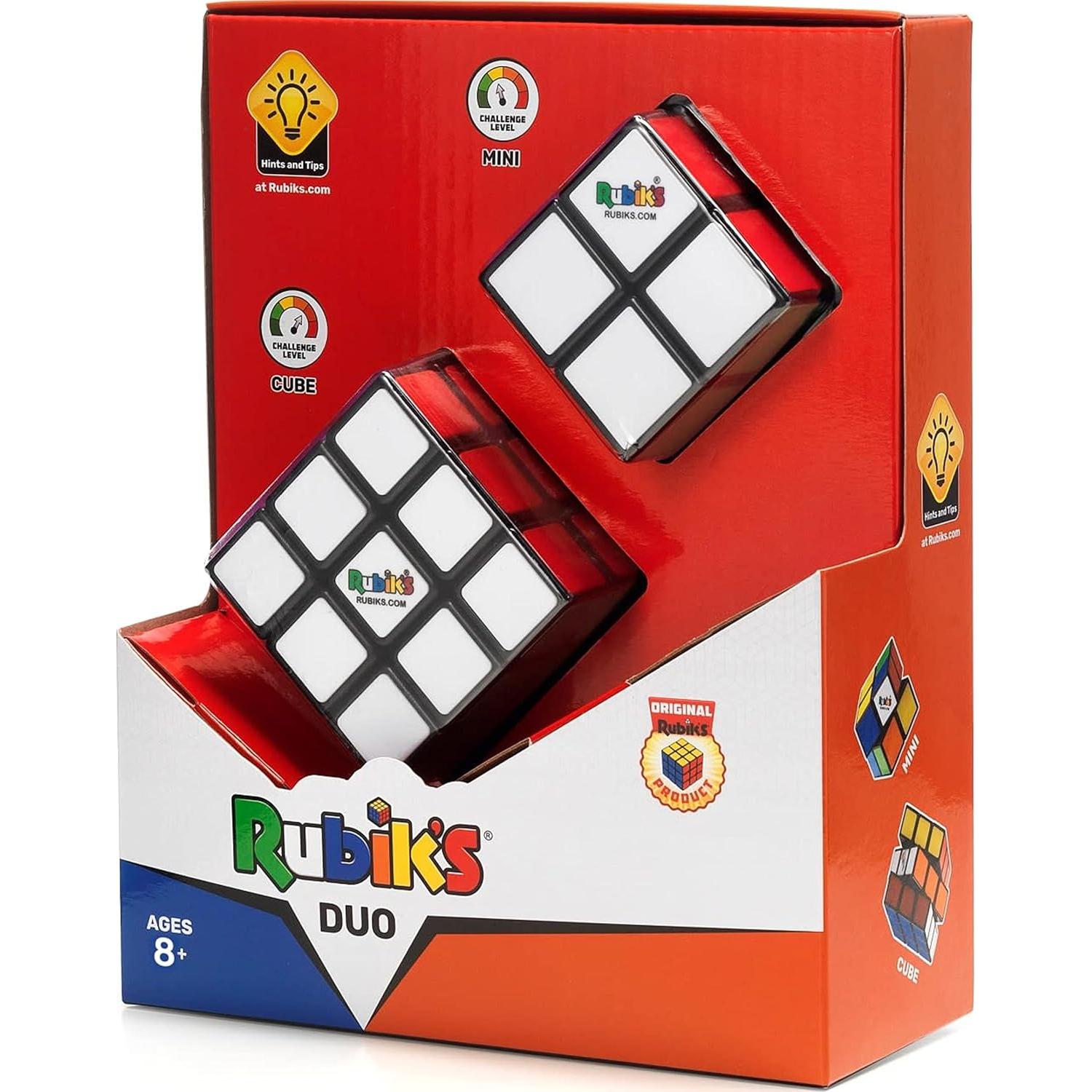 Conjunto Cubos Rubik 3x3 y 2x2 - Juguete Infantil 8+