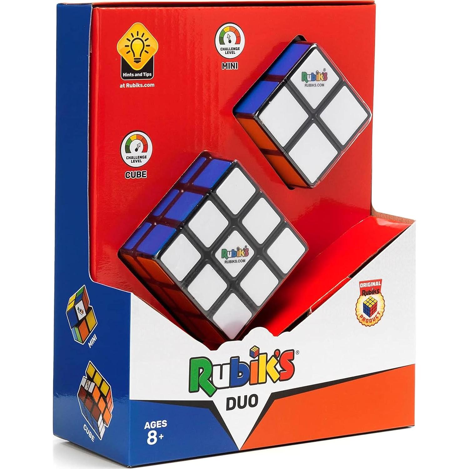 Conjunto Cubos Rubik 3x3 y 2x2 - Juguete Infantil 8+