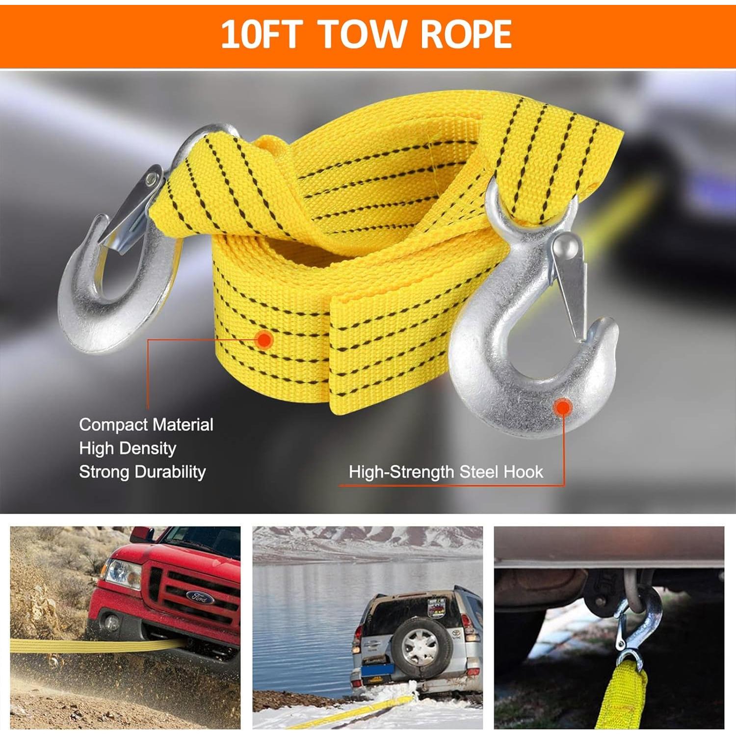 Kit de Emergencia para Carretera HLWDFLZ 36 Piezas