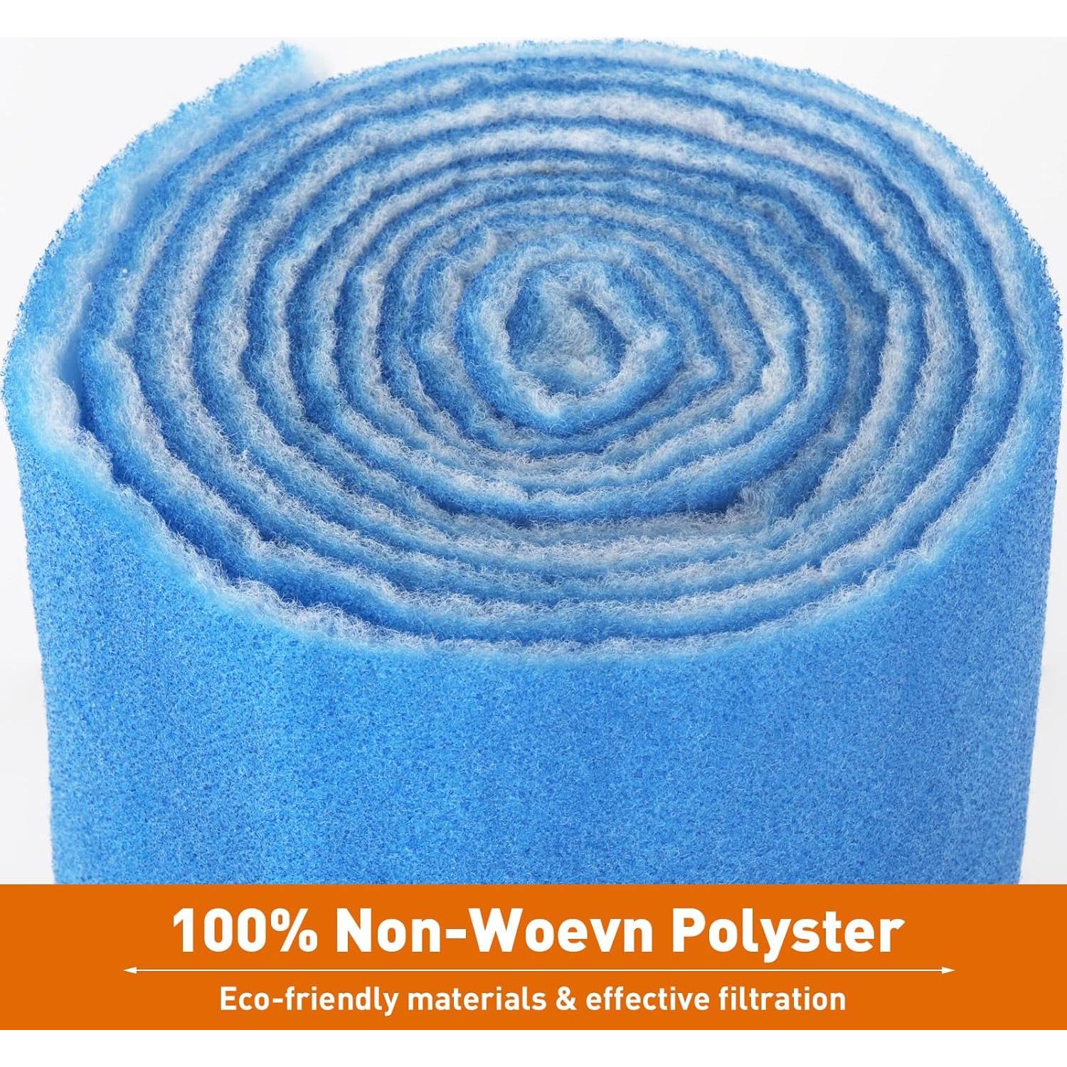 Filtros de Ventilación AQD 12x226 cm MERV 8 - Rollo 30+ Filtros