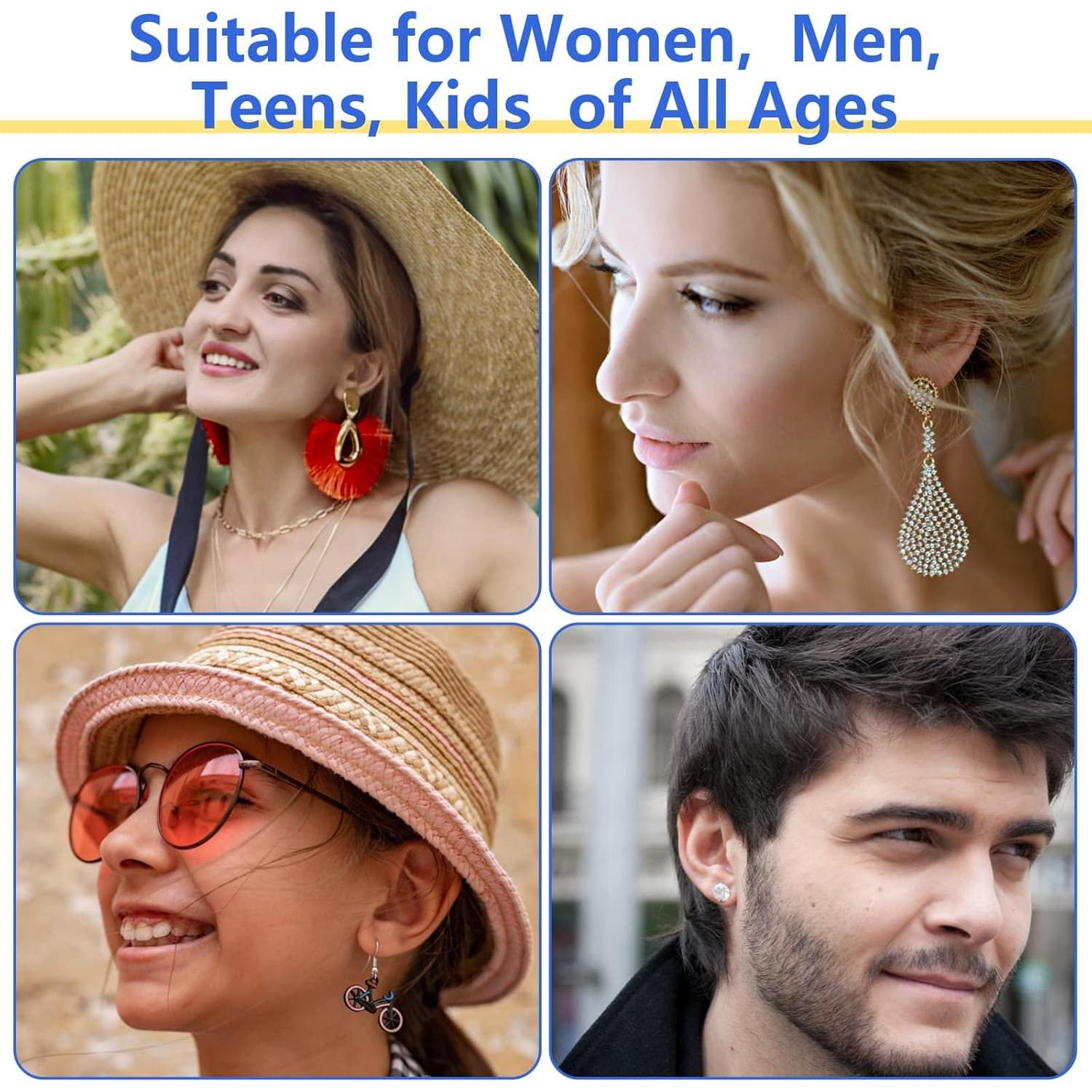 Kit de Perforación de Orejas Evatage 30 Piezas con Aretes