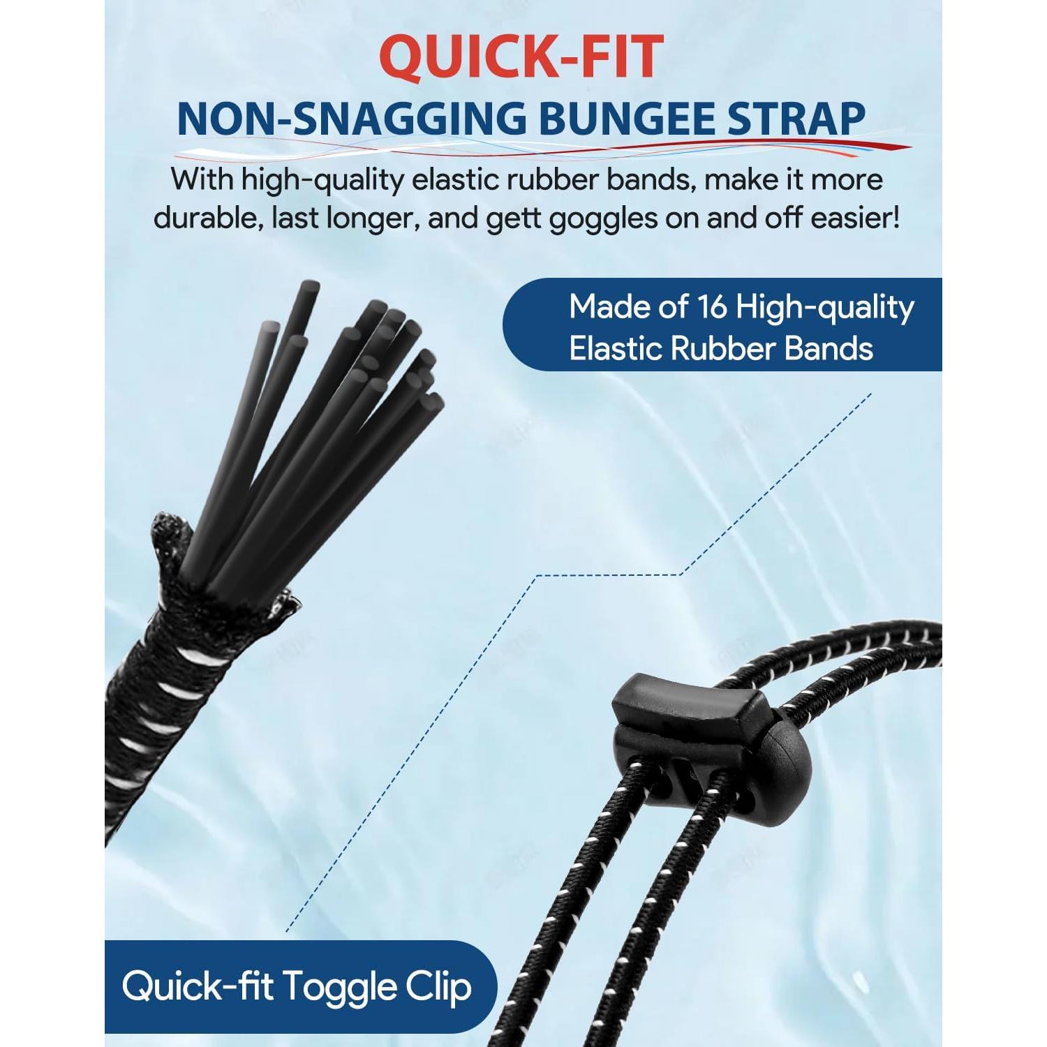 Gafas de natación Otionus polarizadas HD para adultos