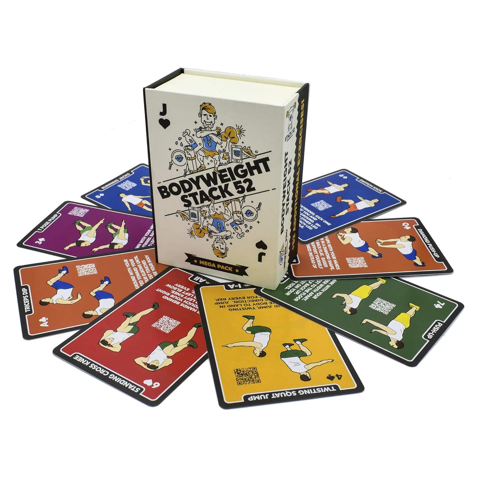 Cartas de Ejercicio Stack 52 - Paquete Mega 107 Cartas