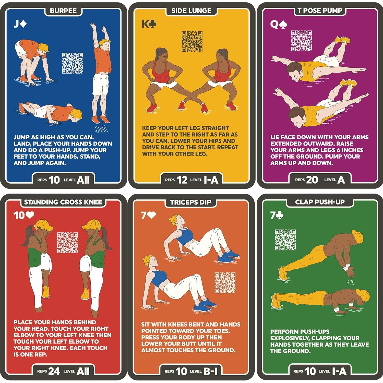 Cartas de Ejercicio Stack 52 - Paquete Mega 107 Cartas