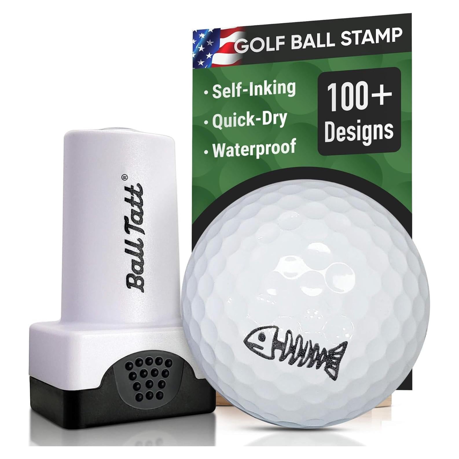 Sello de Pelotas de Golf Ball Tatt - Autoinking, Secado Rápido