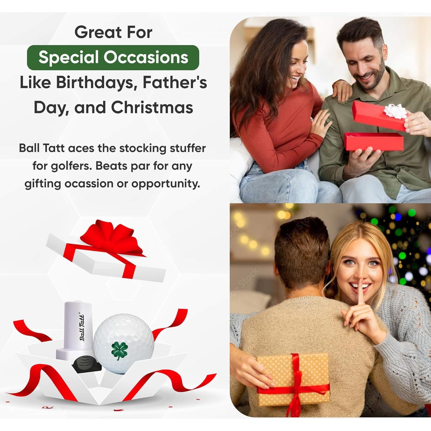 Sello de Pelotas de Golf Ball Tatt - Autoinking, Secado Rápido